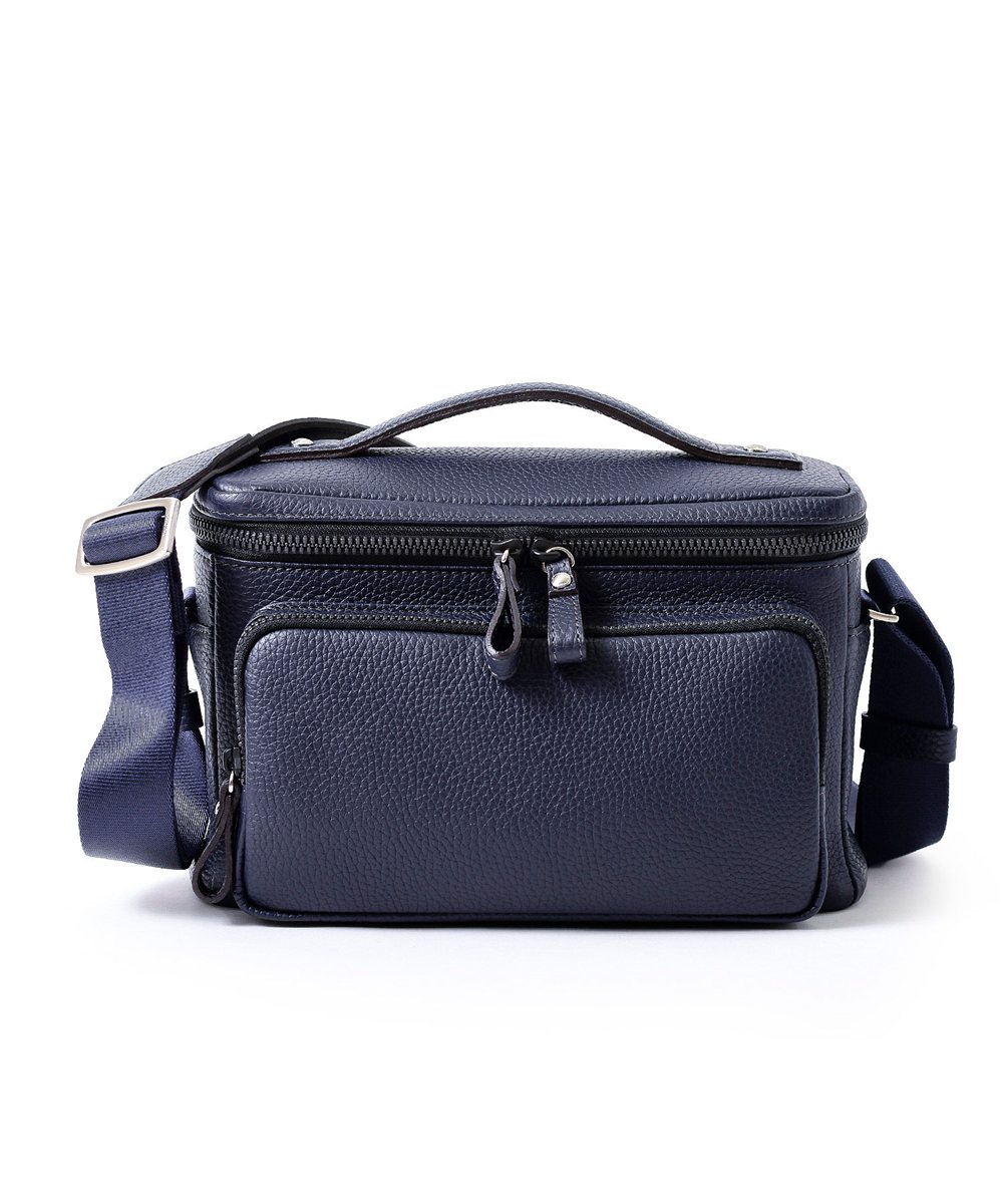 フジタカ ミーツ HIROSHI SEO 旅するバッグ カメラ用インナー付き レザーショルダーバッグ