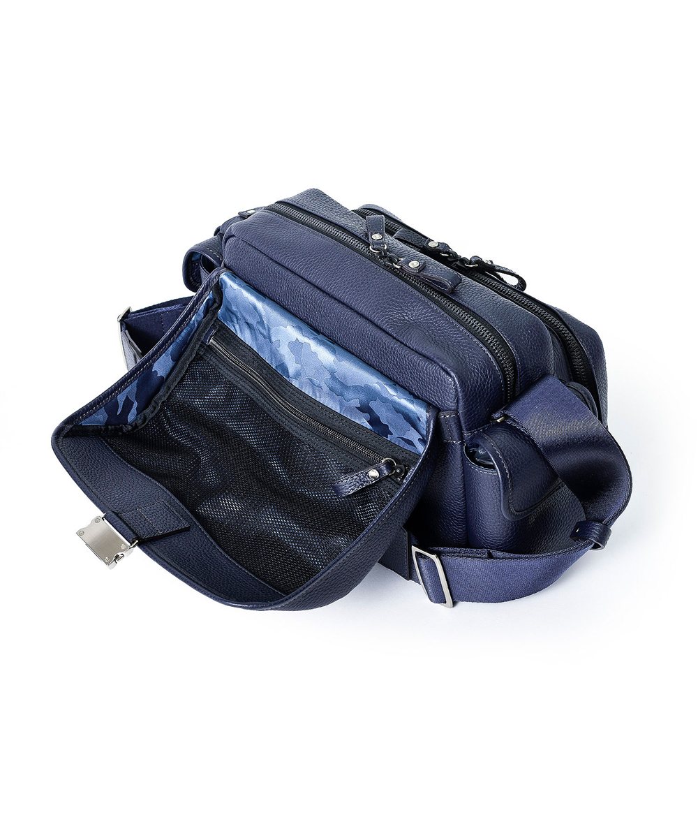 フジタカ ミーツ HIROSHI SEO 旅するバッグ レザーショルダーバッグ