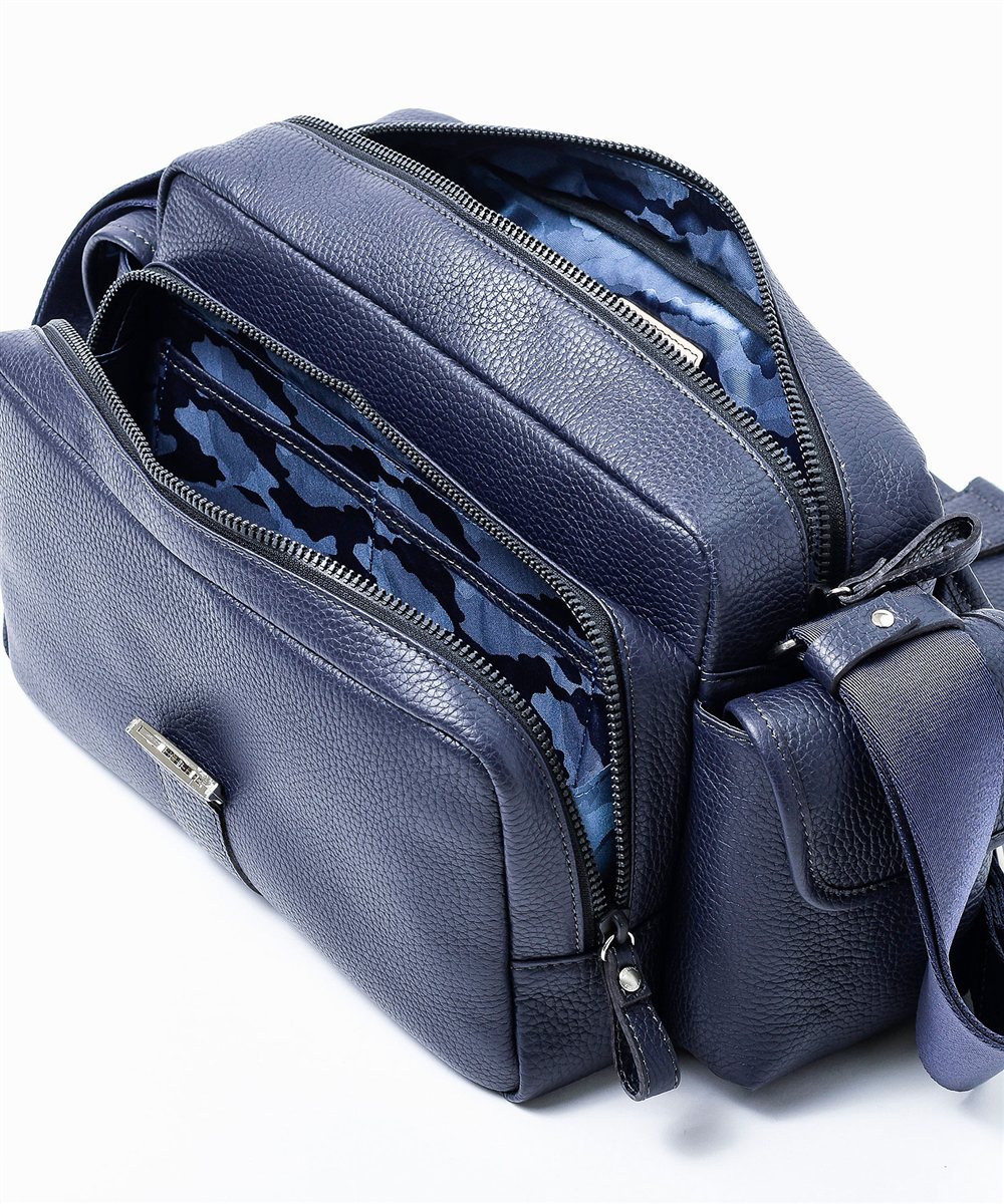 フジタカ ミーツ HIROSHI SEO 旅するバッグ レザーショルダーバッグ