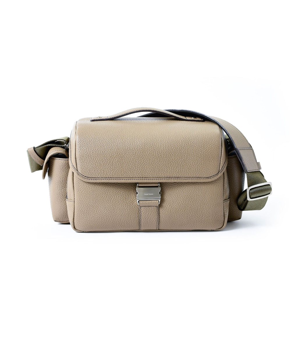フジタカ ミーツ HIROSHI SEO 旅するバッグ レザーショルダーバッグ