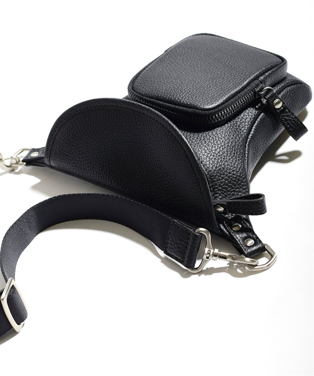 フジタカ ミーツ HIROSHI SEO 旅に最高なタテ型 ウエストバッグ