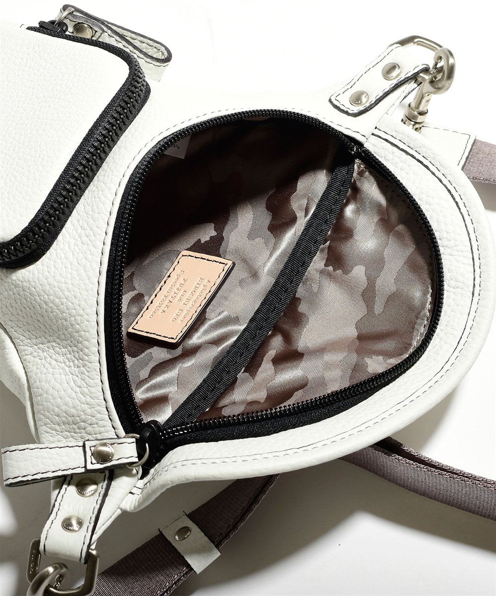 フジタカ ミーツ HIROSHI SEO 旅に最高なタテ型 ウエストバッグ