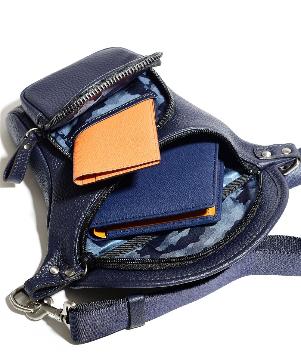 フジタカ ミーツ HIROSHI SEO 旅に最高なタテ型 ウエストバッグ