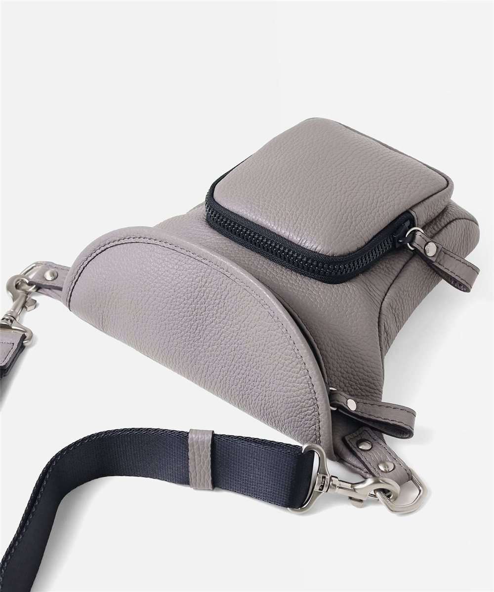 フジタカ ミーツ HIROSHI SEO 旅するスリングタテ型 ウエストバッグ