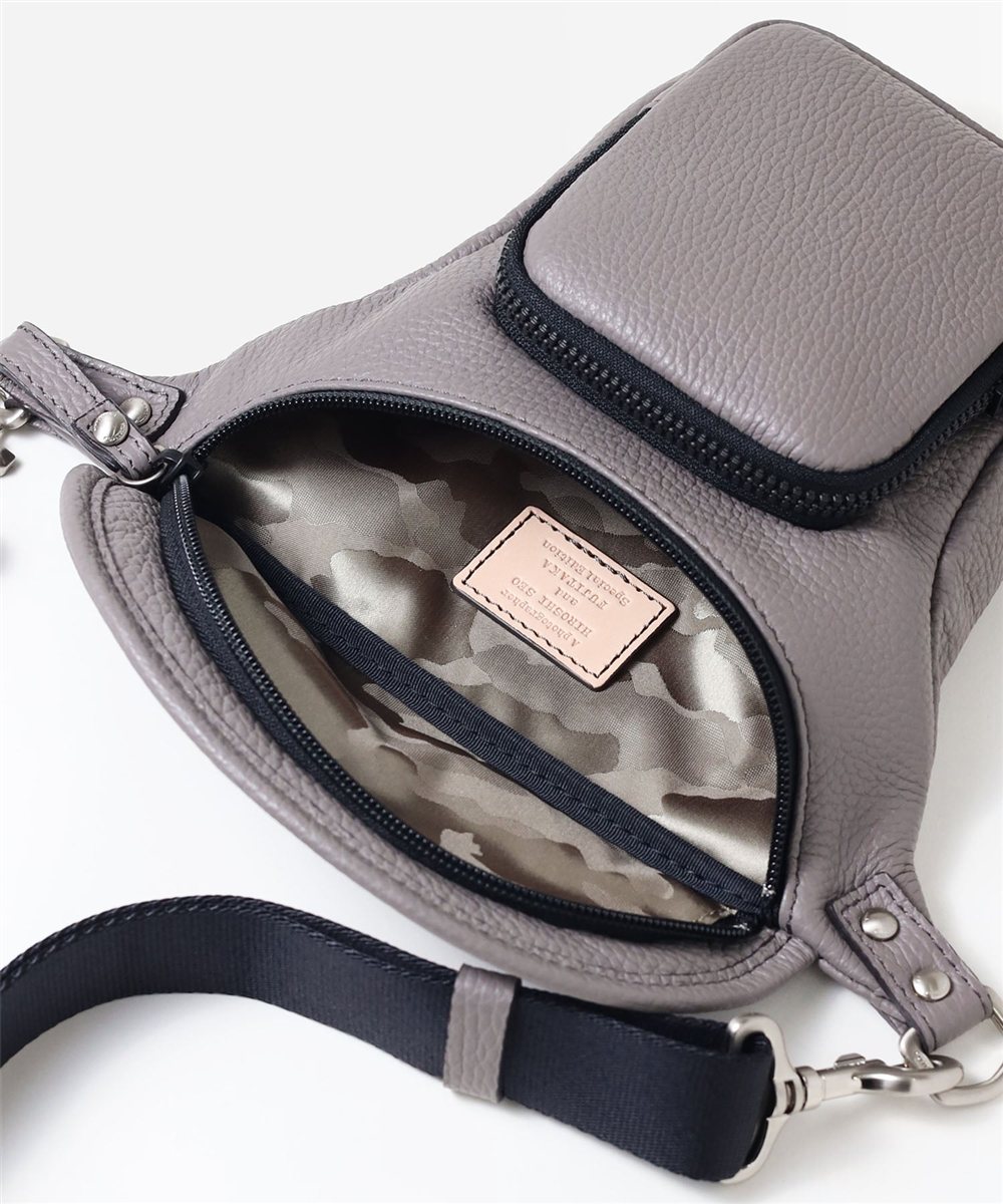 フジタカ ミーツ HIROSHI SEO 旅するスリングタテ型 ウエストバッグ