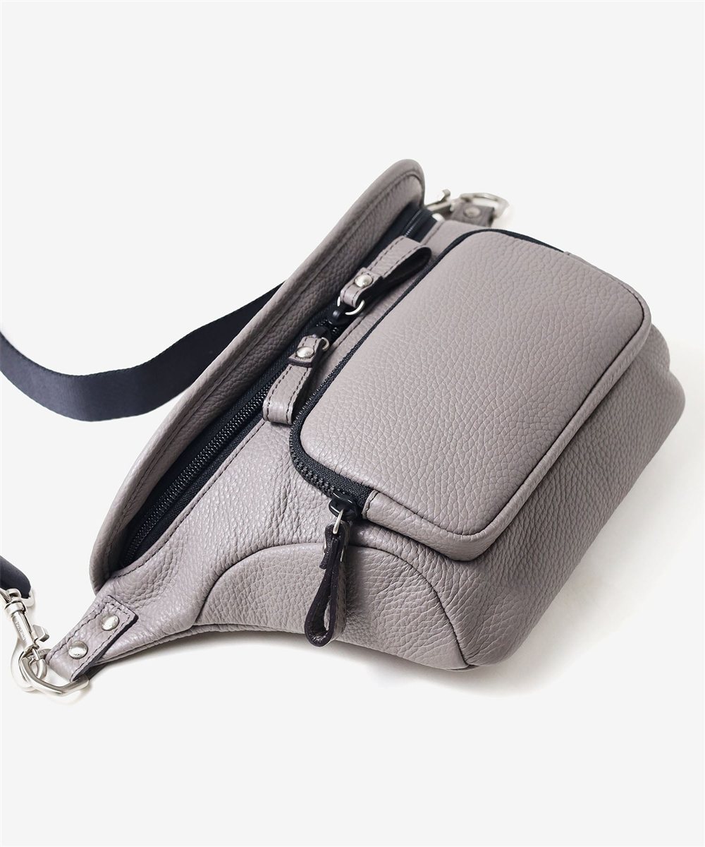 フジタカ ミーツ HIROSHI SEO 旅するスリングヨコ型 ウエストバッグ