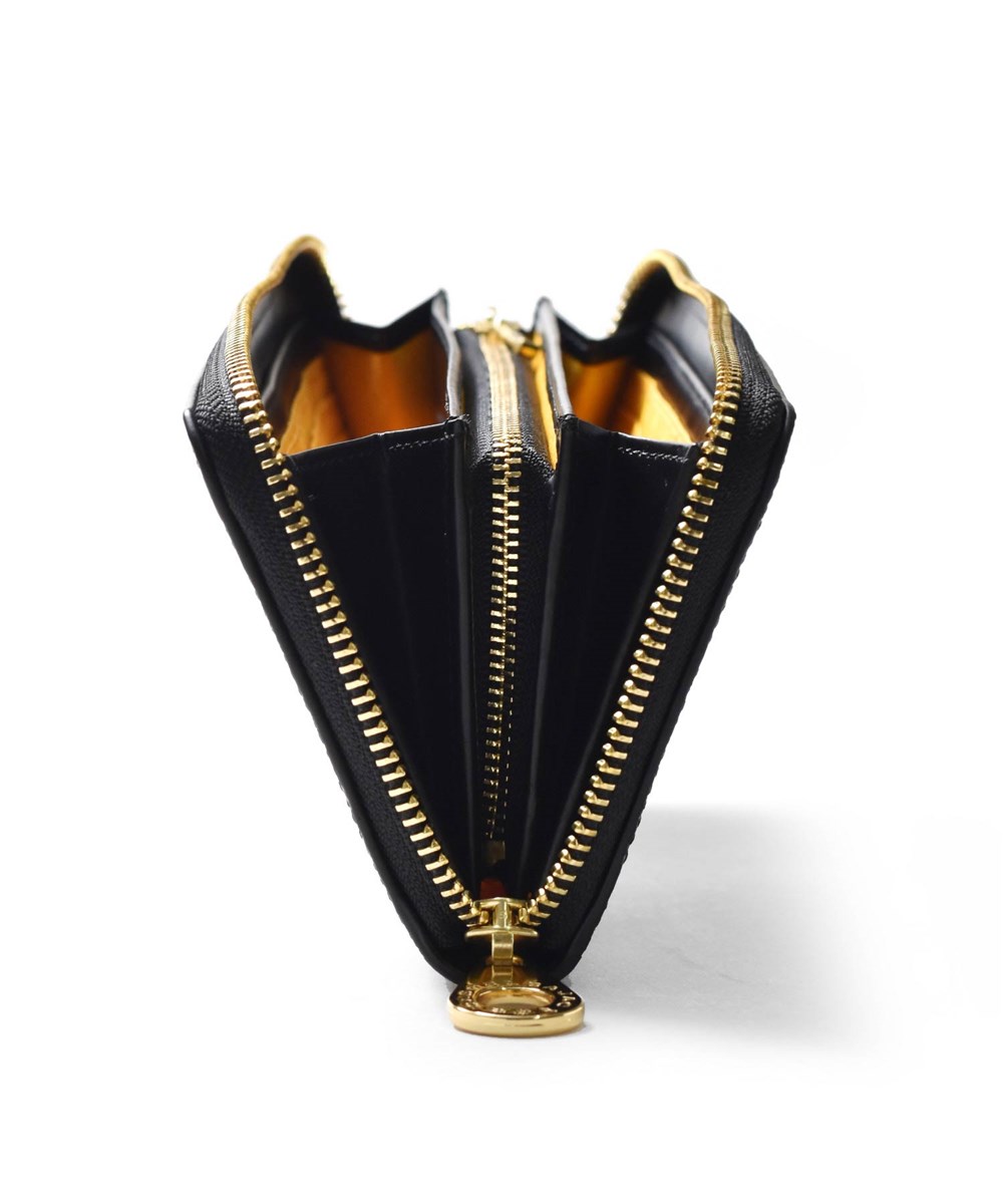 カステルバジャック ジェルマン ラウンドファスナー長財布 カード段12