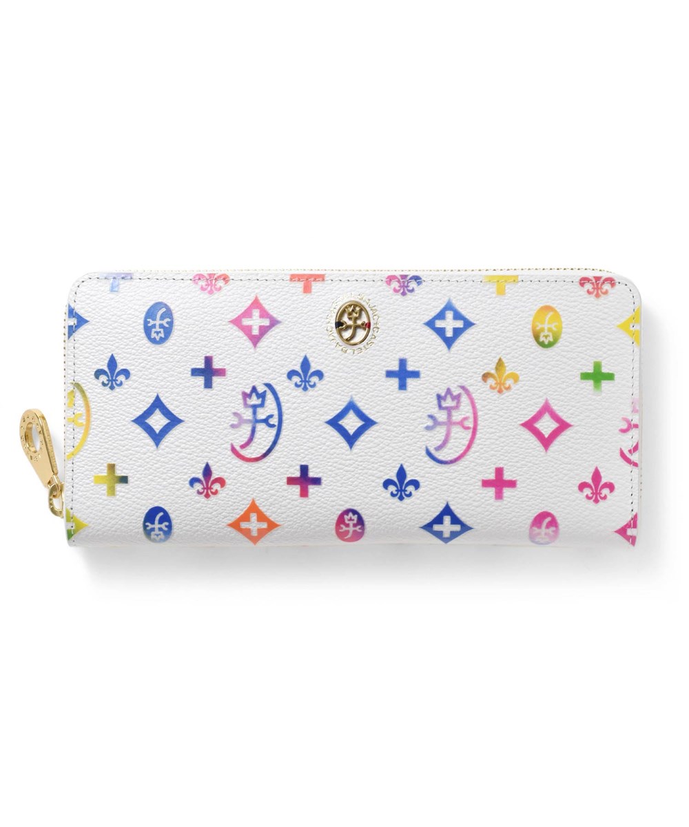 カステルバジャック ジェルマン ラウンドファスナー長財布 カード段12