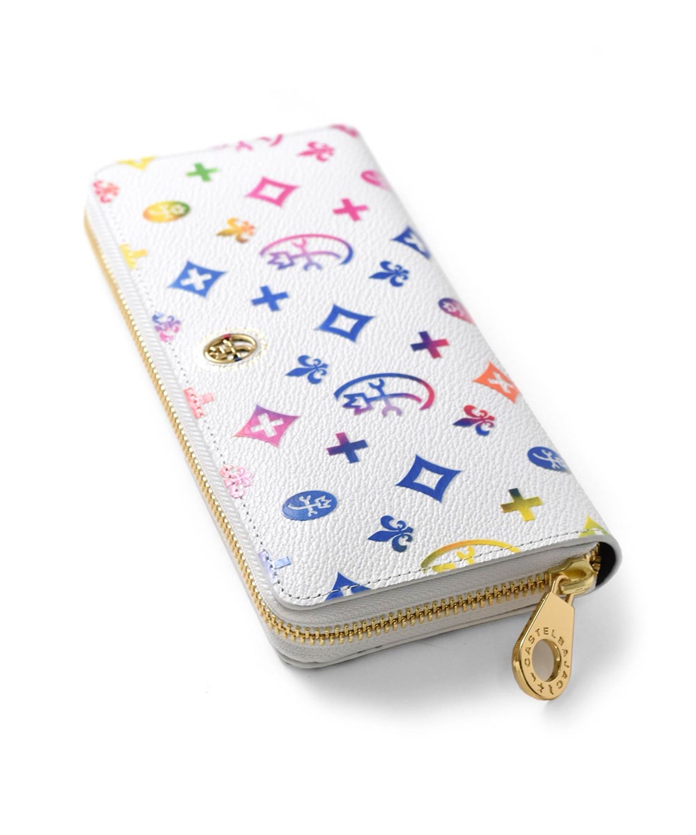 カステルバジャック ジェルマン ラウンドファスナー長財布 カード段12