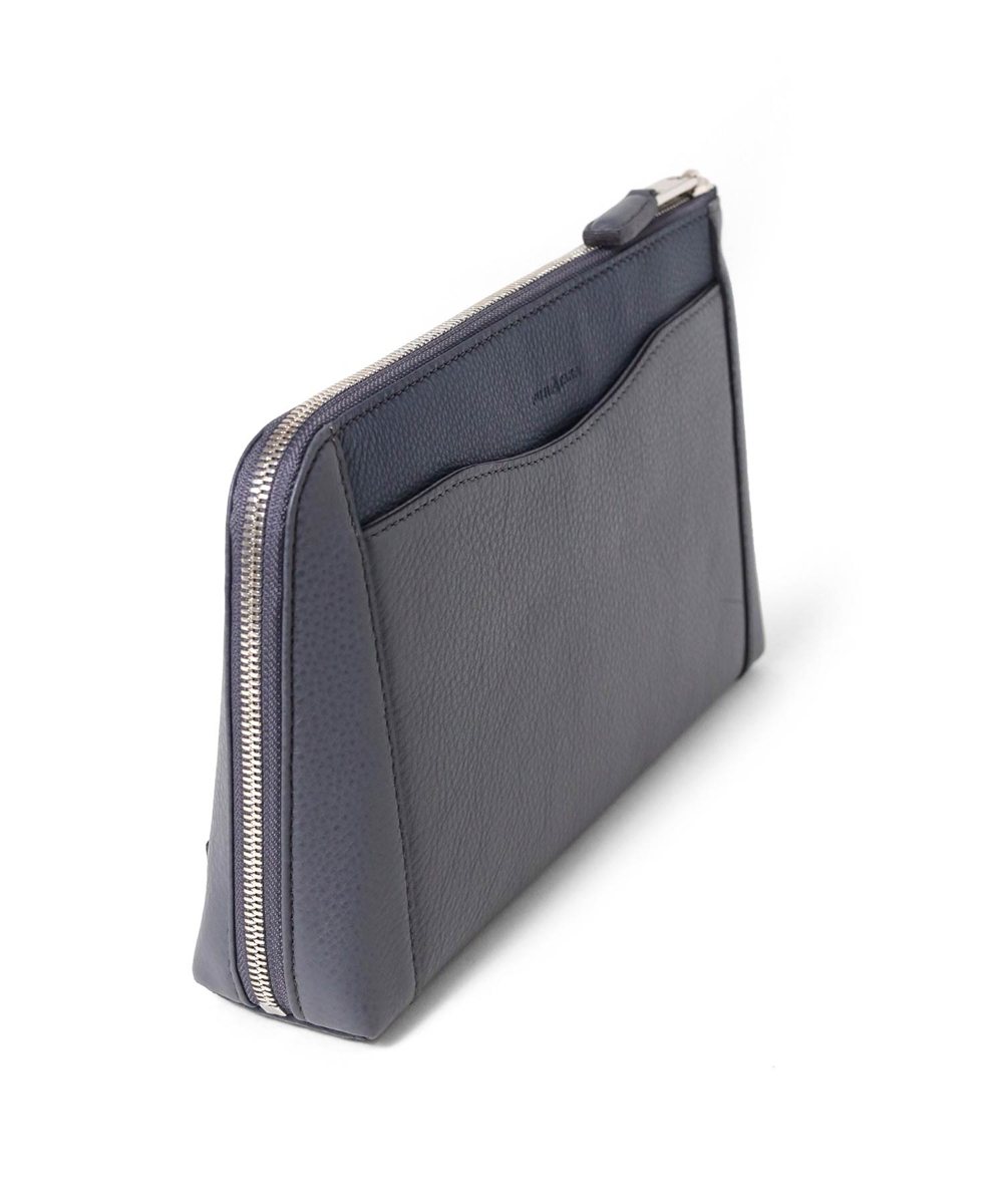 フジタカ カルク レザークラッチバッグ