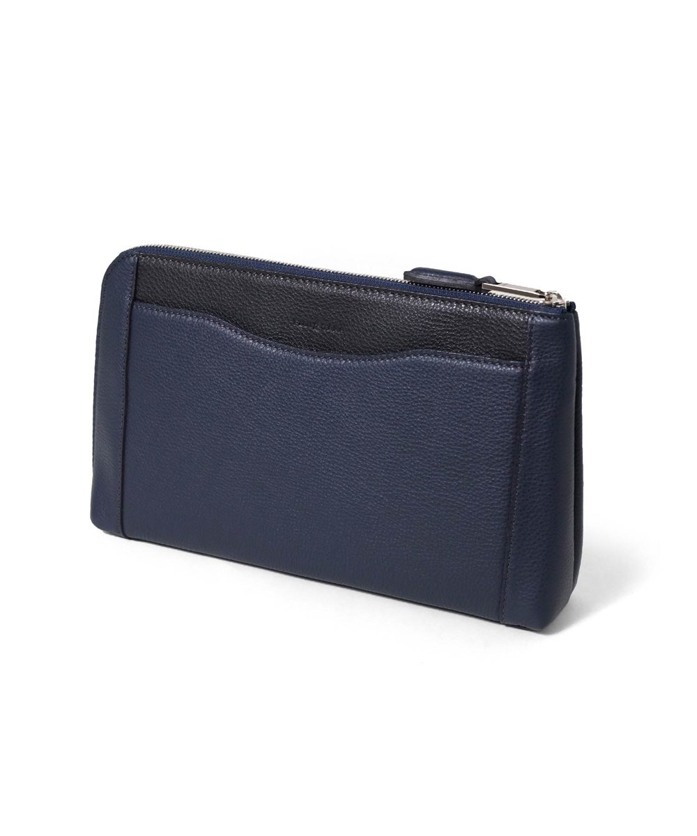 フジタカ カルク レザークラッチバッグ