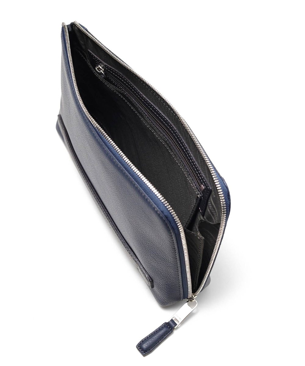 フジタカ カルク レザークラッチバッグ