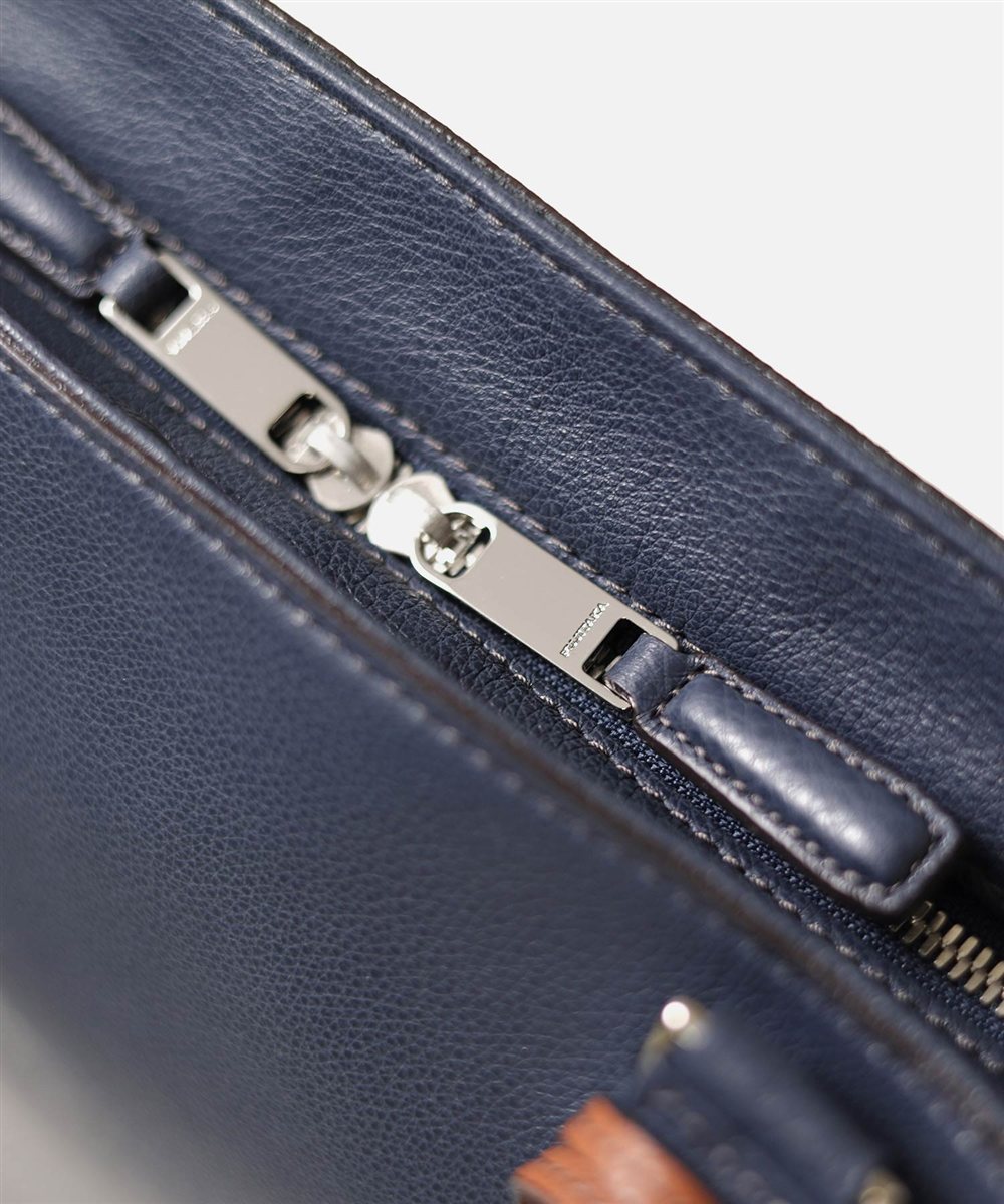 フジタカ カルク レザートートバッグ A4