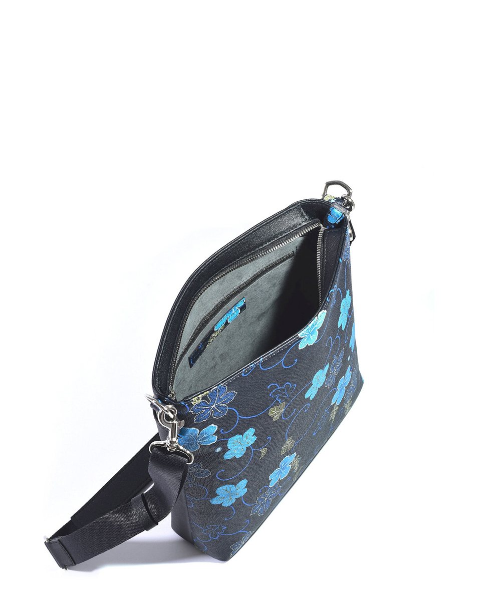 フジタカ ミーツ KARAKUSA KYOTO Leather レザーショルダーバッグ B5