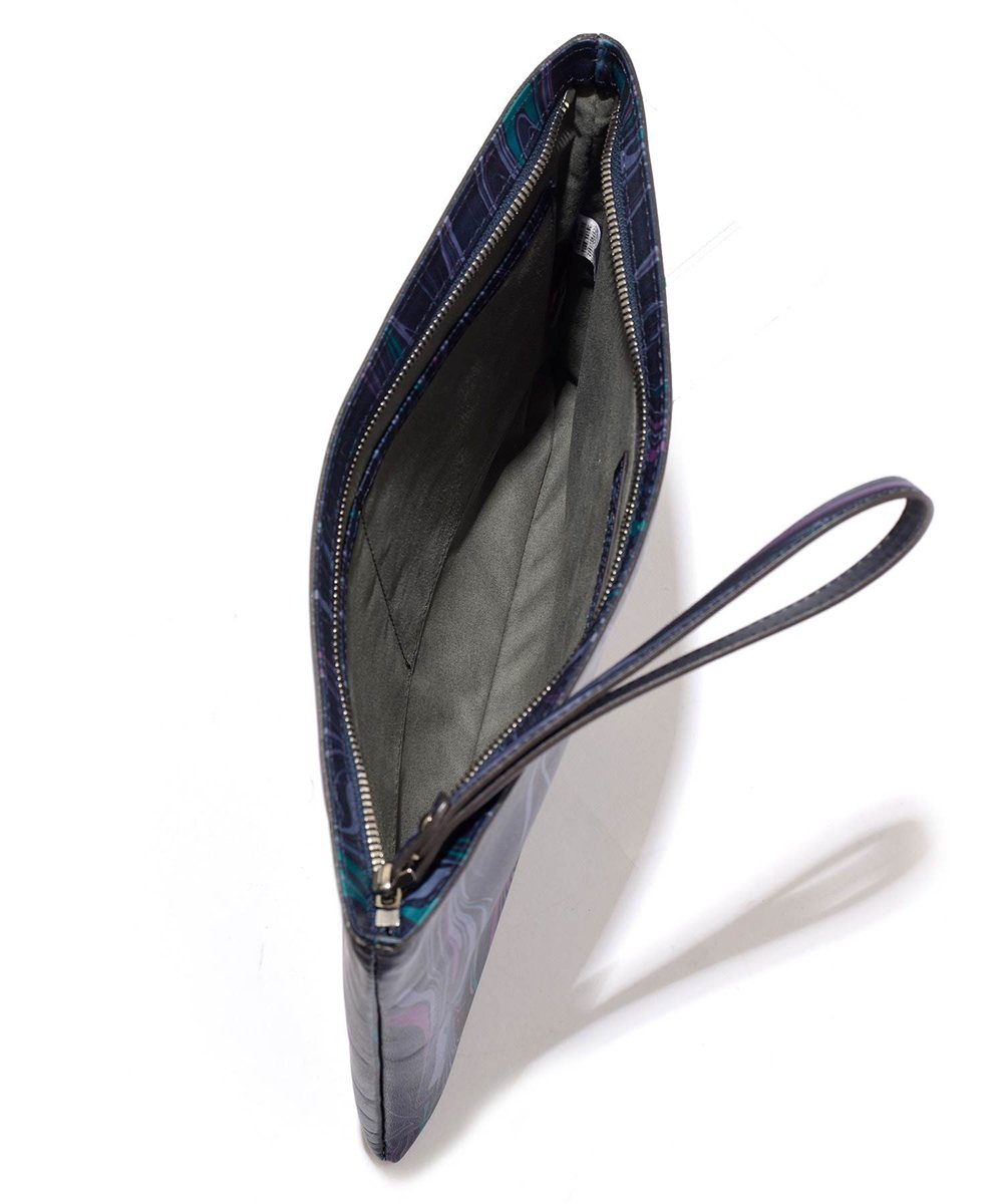 フジタカ ミーツ SUMINAGASHI KYOTO Leather レザークラッチバッグ B5