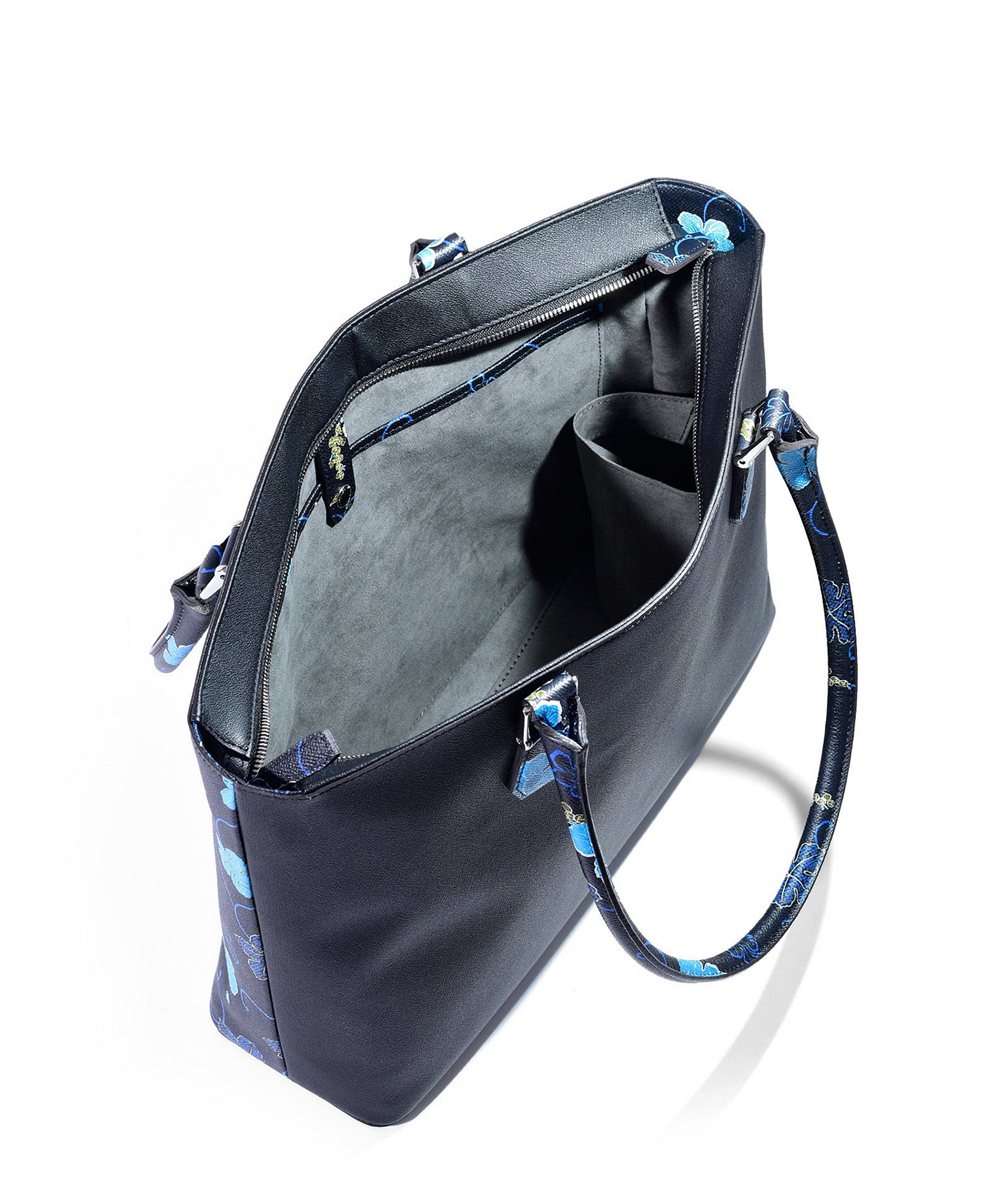 フジタカ ミーツ KARAKUSA KYOTO Leather レザートートバッグ B4