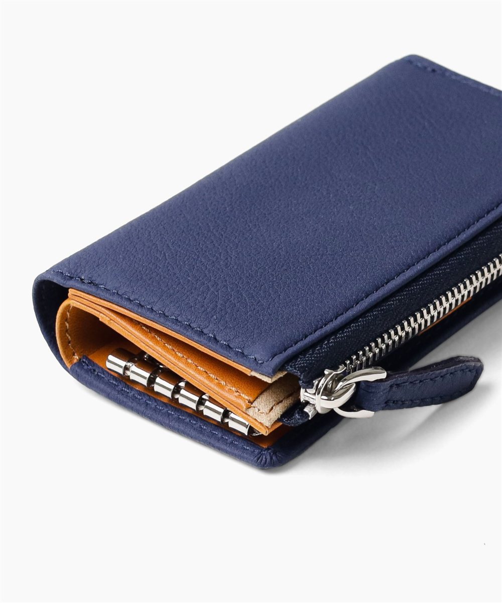 フジタカ バブル 小銭入れ付き キーケース 5連