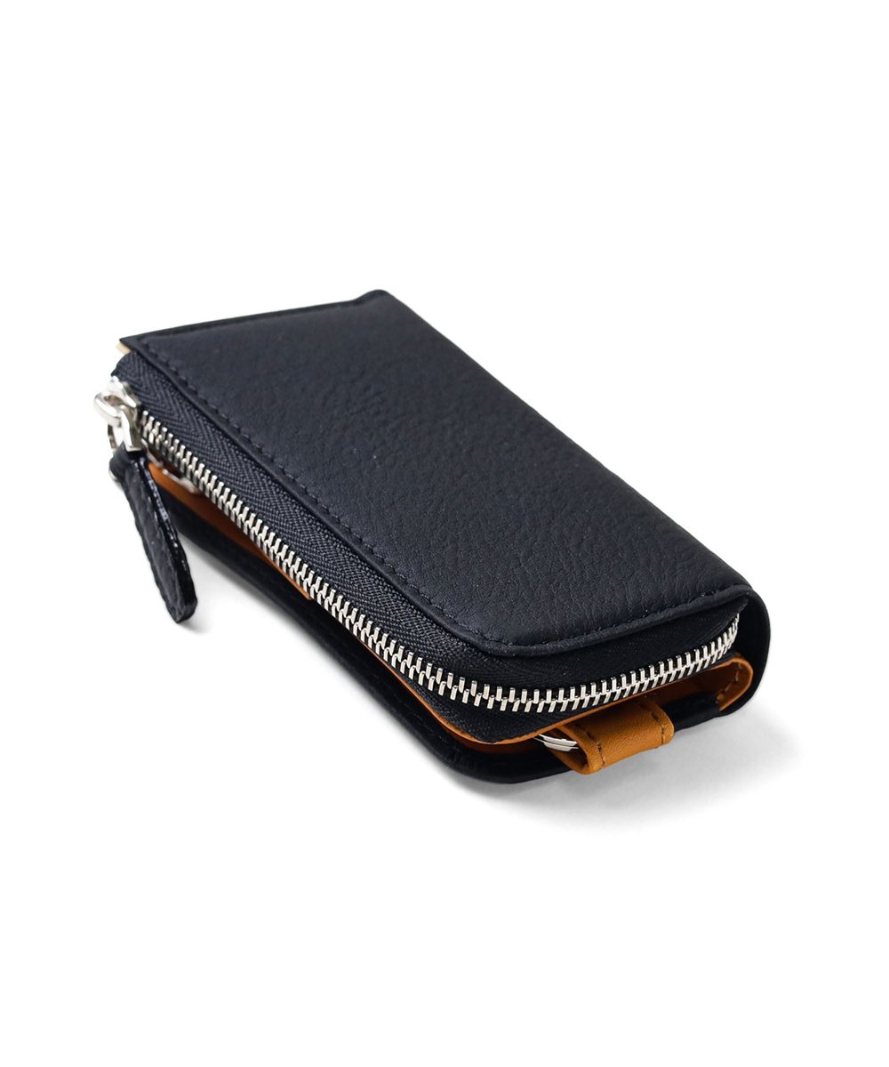 フジタカ バブル 小銭入れ付き キーケース 5連