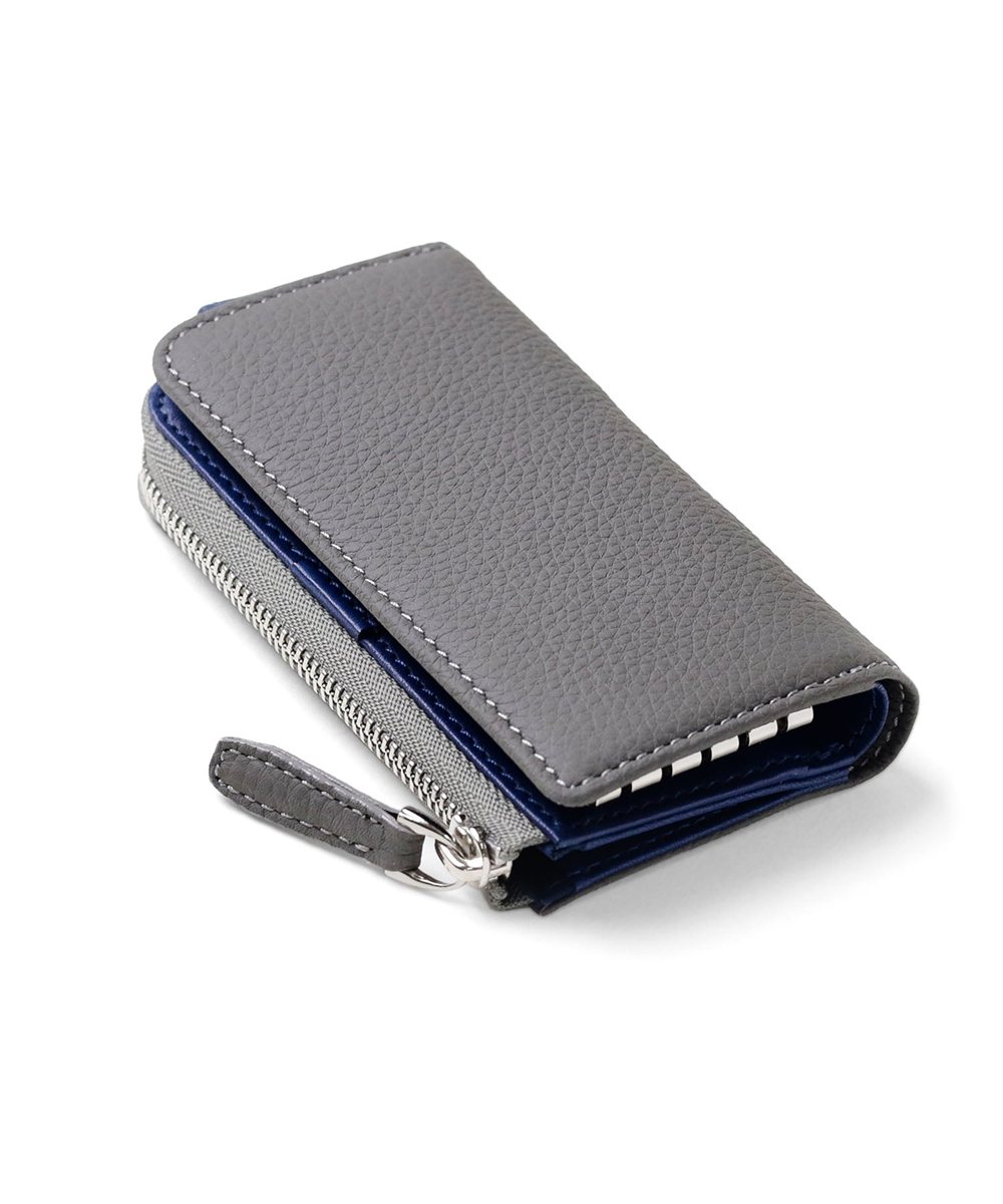 フジタカ バブル 小銭入れ付き キーケース 5連