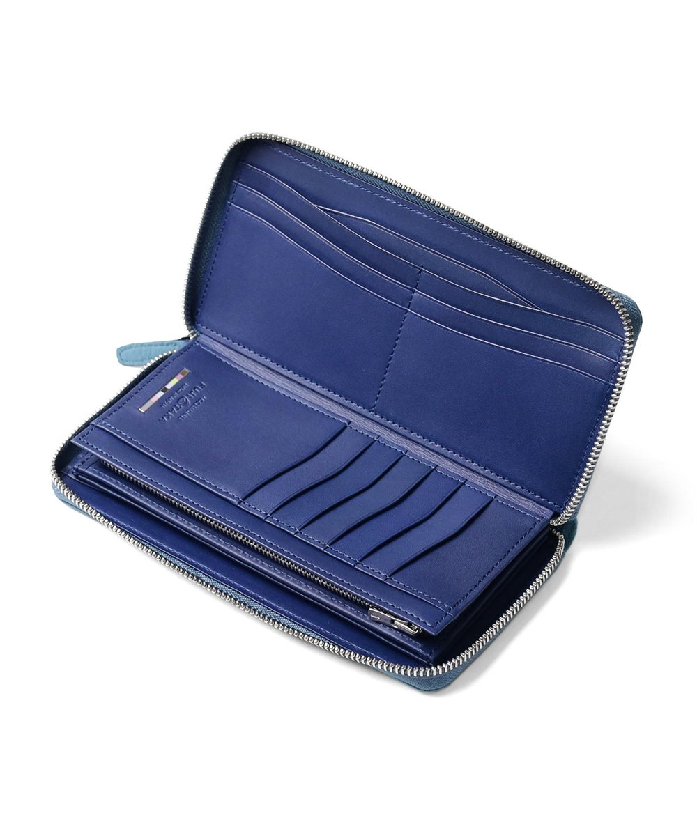 フジタカ バブル  ラウンドファスナー 長財布カード段19