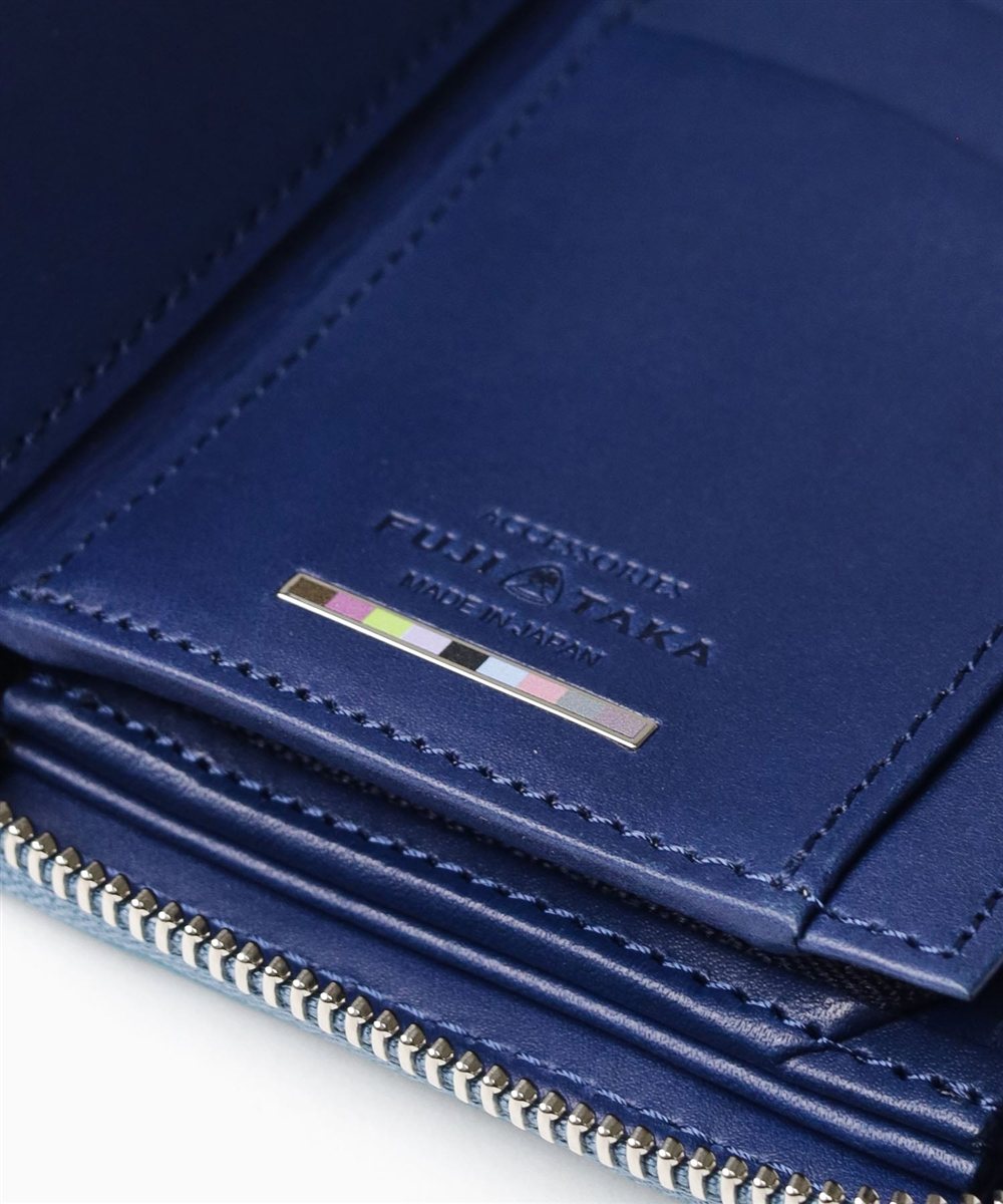 フジタカ バブル  ラウンドファスナー 長財布カード段19