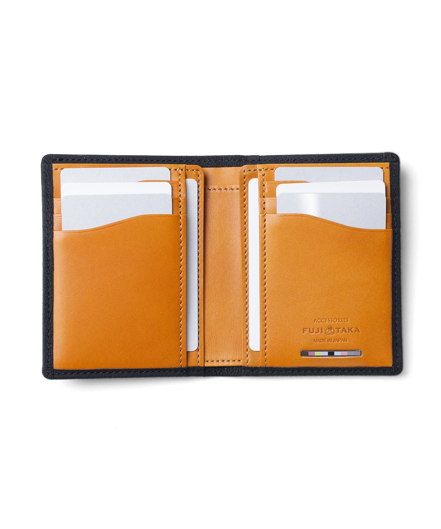 FUJITAKA / フジタカ バブル コンパクト 二つ折り財布 カード段6 / 二