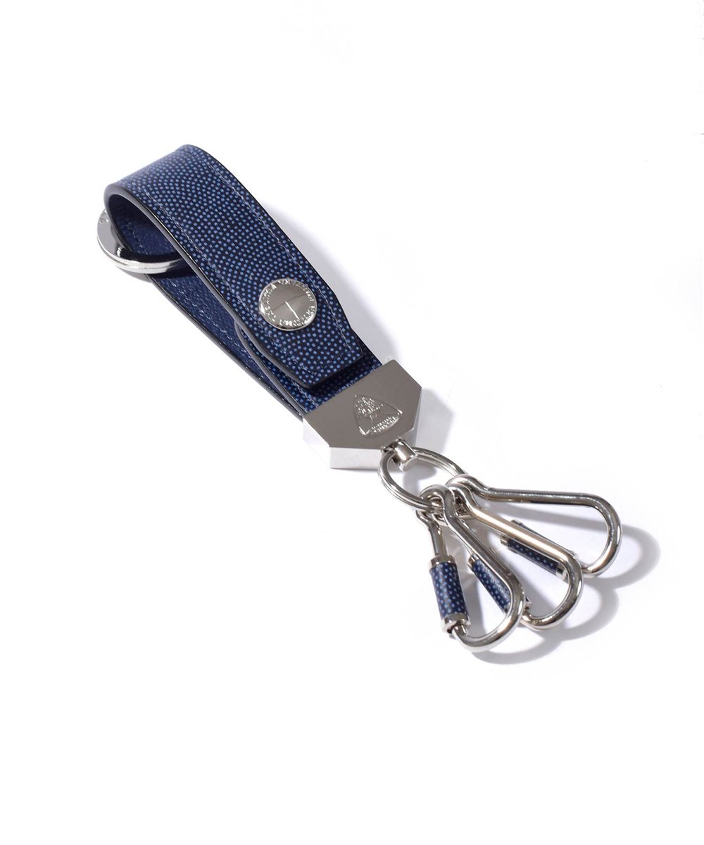 フジタカ ミーツ SAME-KOMON KYOTO Leather キーホルダー 3連