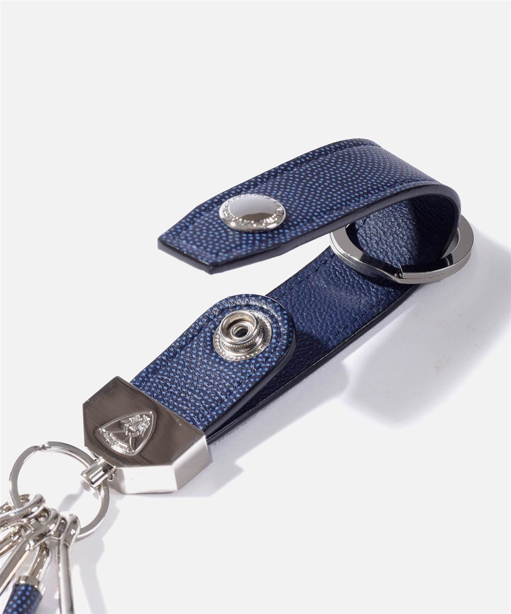 フジタカ ミーツ SAME-KOMON KYOTO Leather キーホルダー 3連