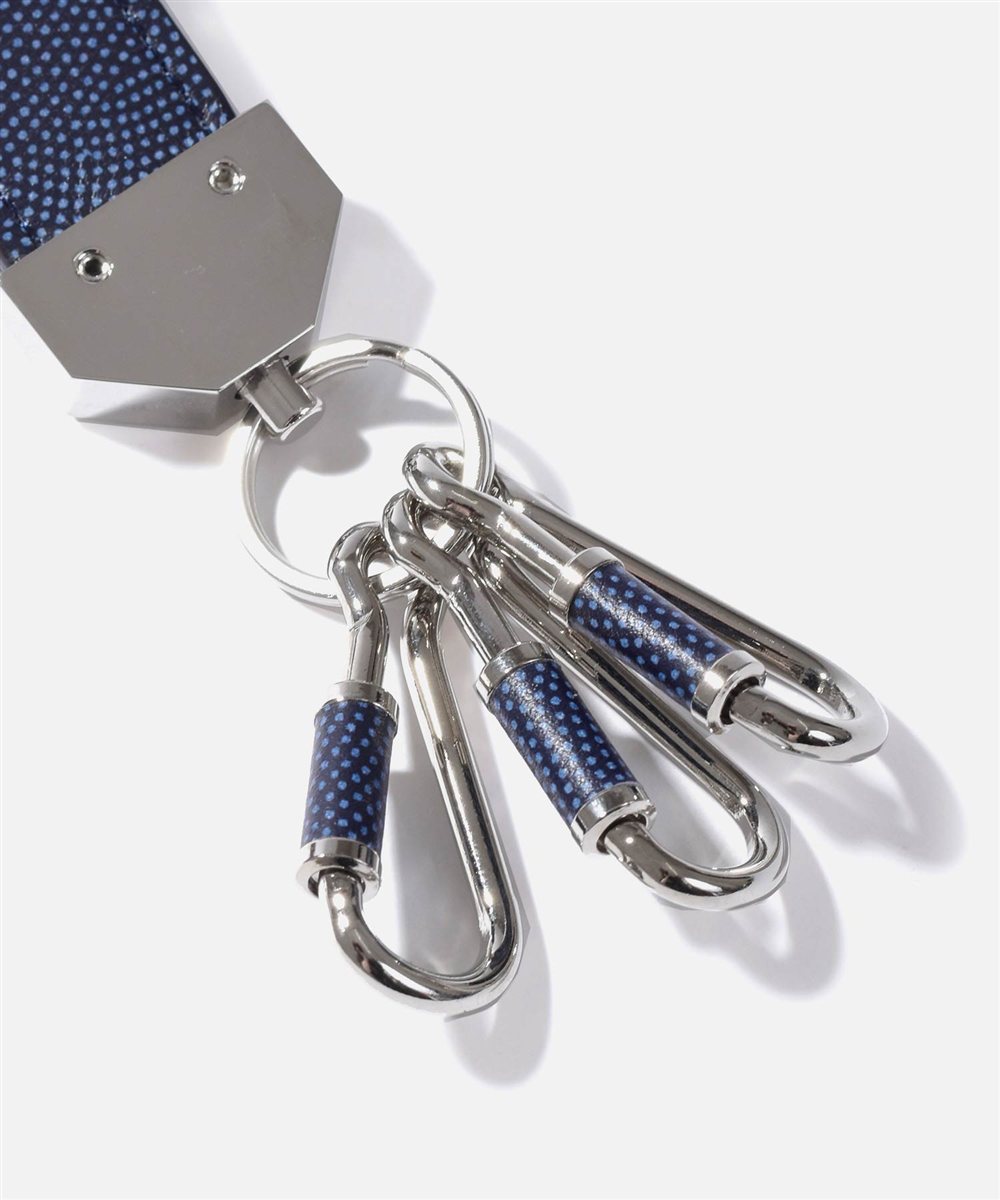 フジタカ ミーツ SAME-KOMON KYOTO Leather キーホルダー 3連