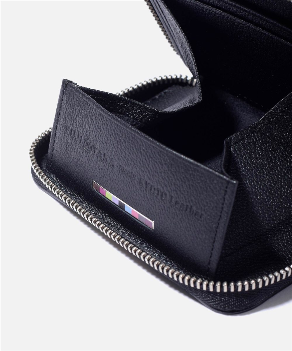 フジタカ ミーツ TSUYUSHIBA KYOTO Leather 小銭入れ BOX型 カード段付き