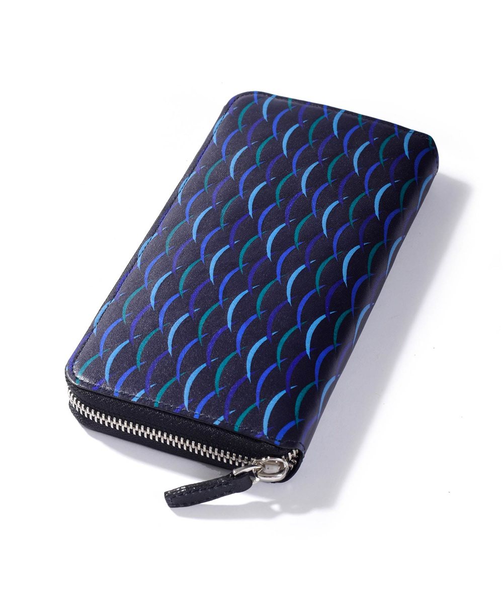 フジタカ ミーツ TSUYUSHIBA KYOTO Leather 長財布 ラウンドファスナー カード段16