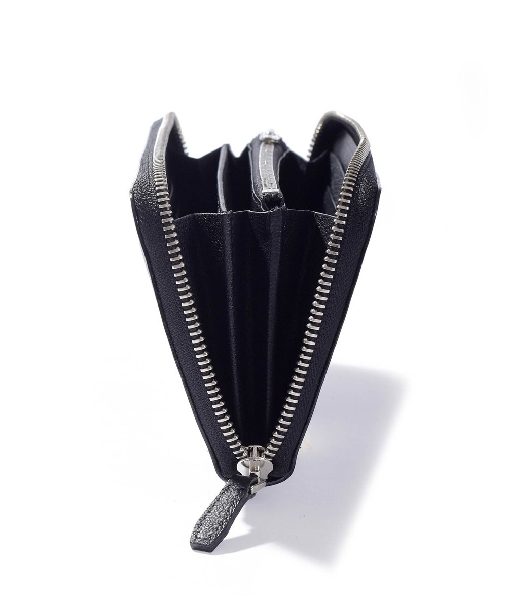 フジタカ ミーツ TSUYUSHIBA KYOTO Leather 長財布 ラウンドファスナー カード段16