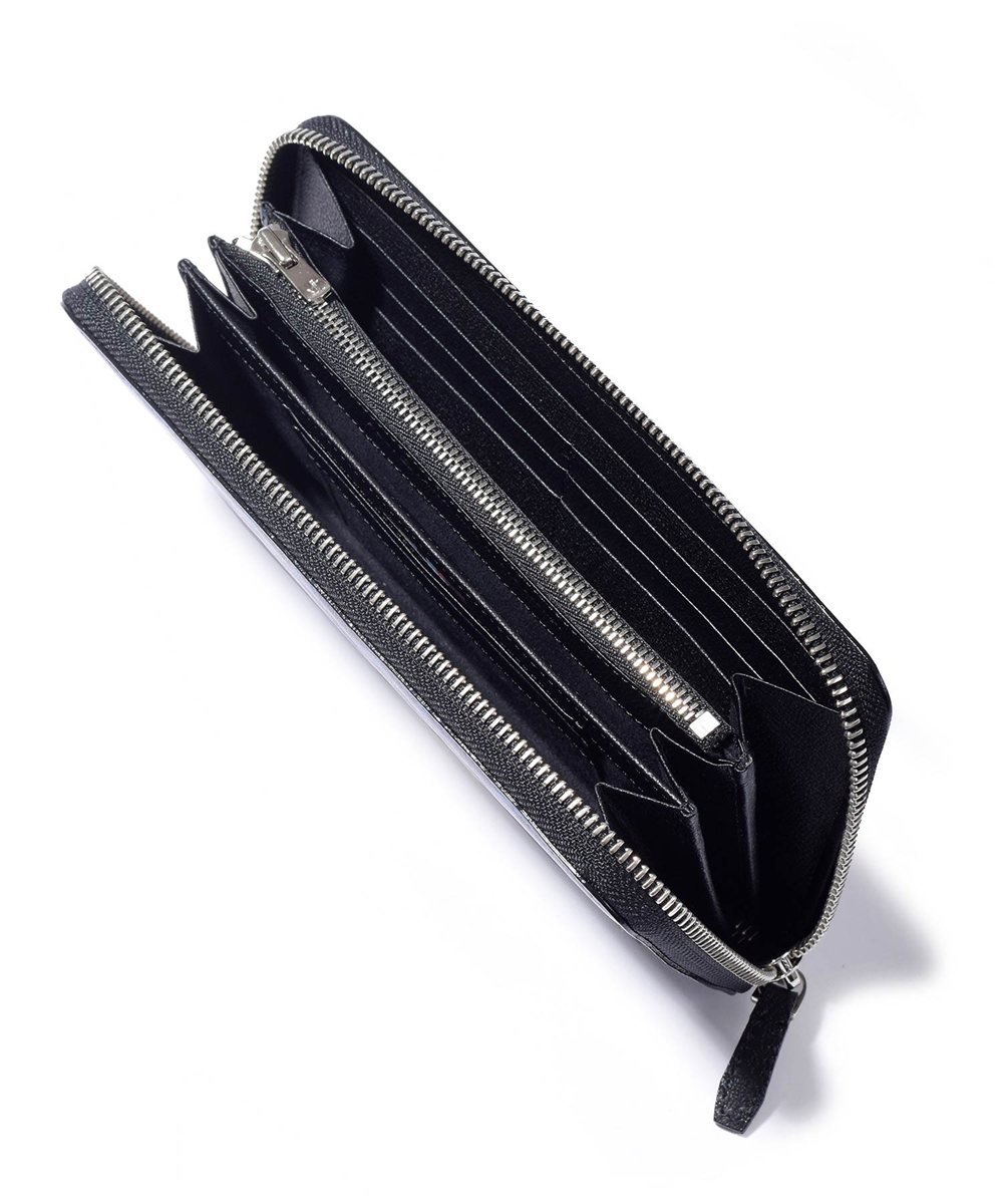 フジタカ ミーツ TSUYUSHIBA KYOTO Leather 長財布 ラウンドファスナー カード段16