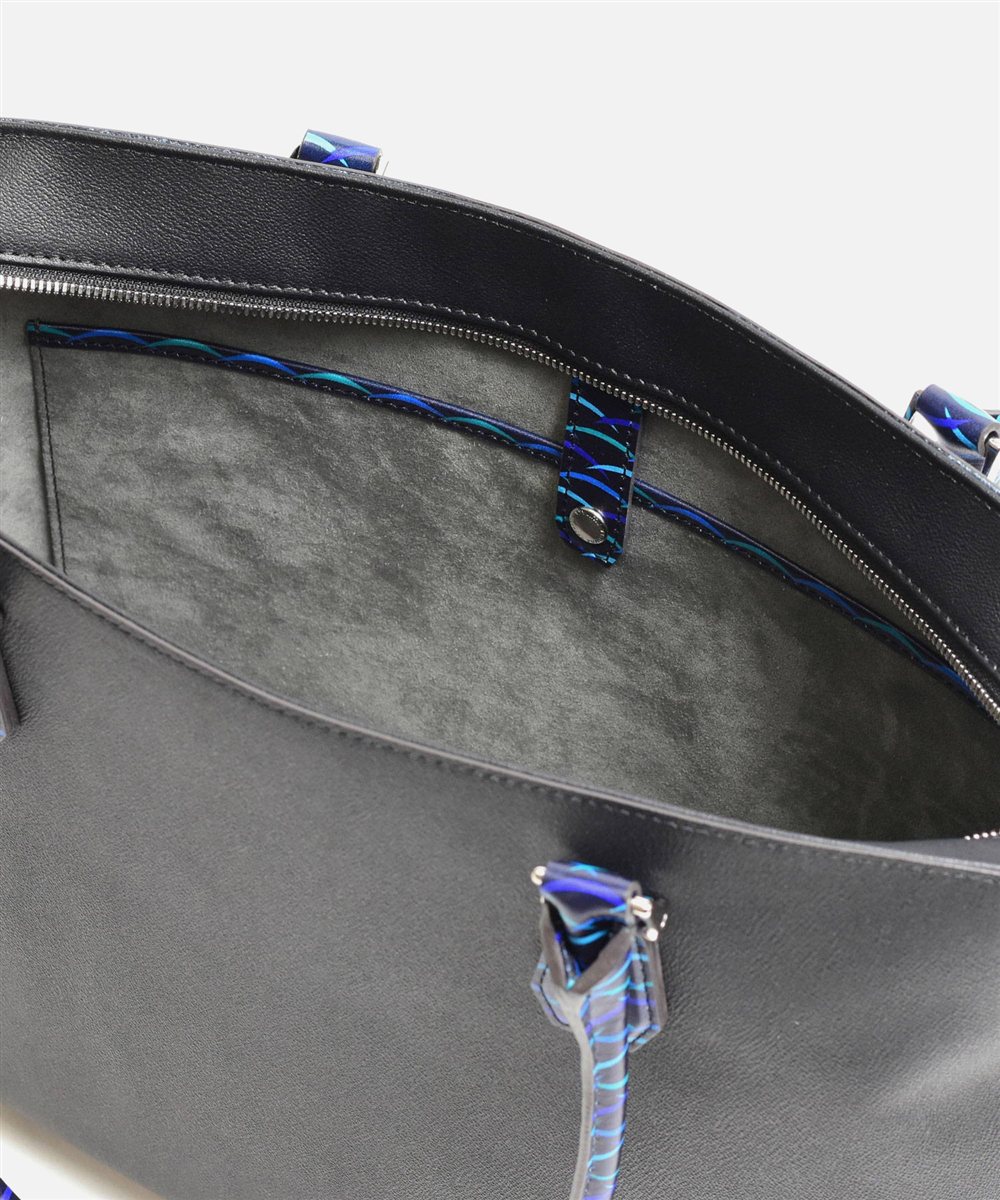 フジタカ ミーツ TSUYUSHIBA KYOTO Leather レザートートバッグ B4