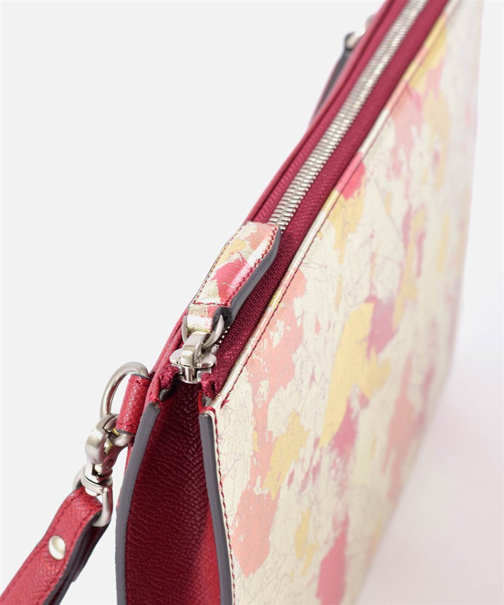 フジタカ ミーツ HAKU KYOTO Leather レザークラッチバッグ B5