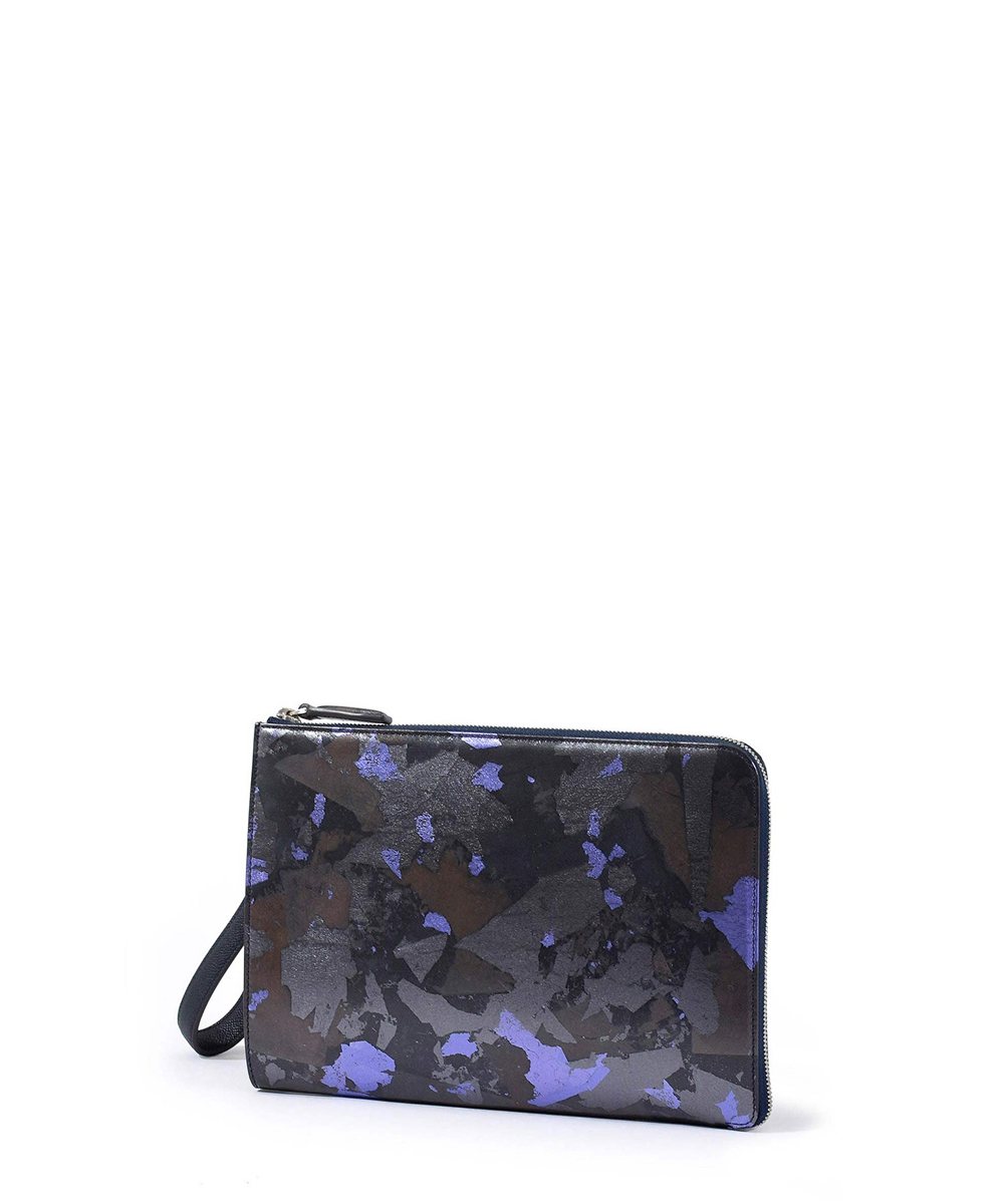 フジタカ ミーツ HAKU KYOTO Leather レザークラッチバッグ B5