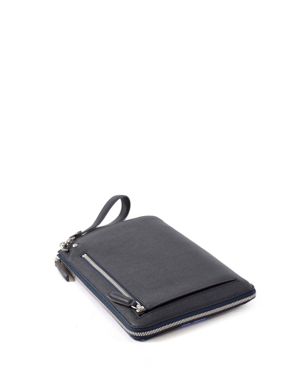 フジタカ ミーツ HAKU KYOTO Leather レザークラッチバッグ B5