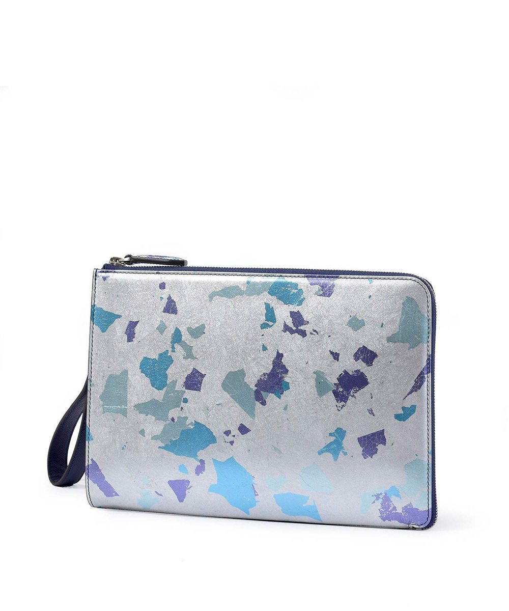 フジタカ ミーツ HAKU KYOTO Leather レザークラッチバッグ B5