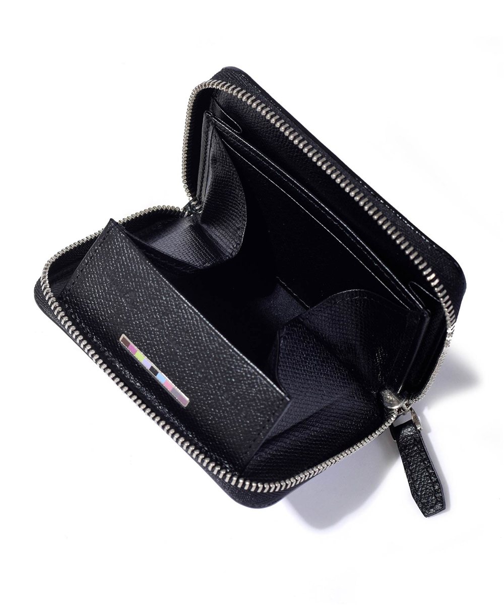 フジタカ ミーツ HAKU KYOTO Leather 小銭入れ BOX型 カード段付き