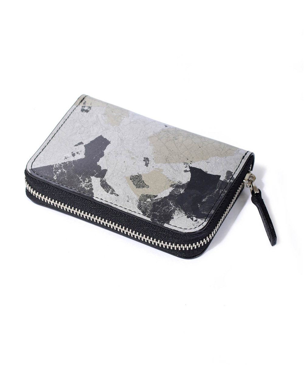 フジタカ ミーツ HAKU KYOTO Leather 小銭入れ BOX型 カード段付き