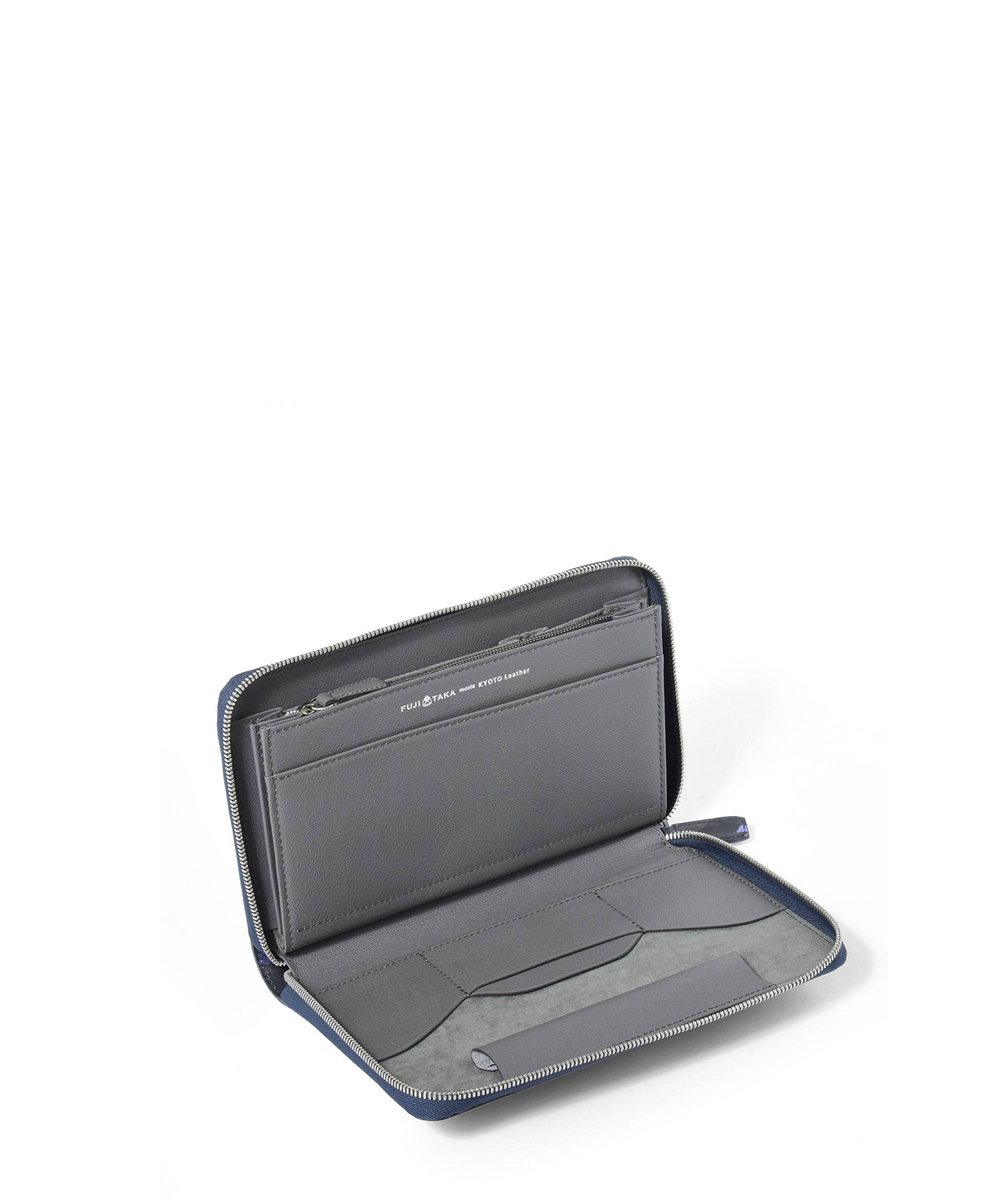 フジタカ ミーツ HAKU KYOTO Leather レザークラッチバッグ