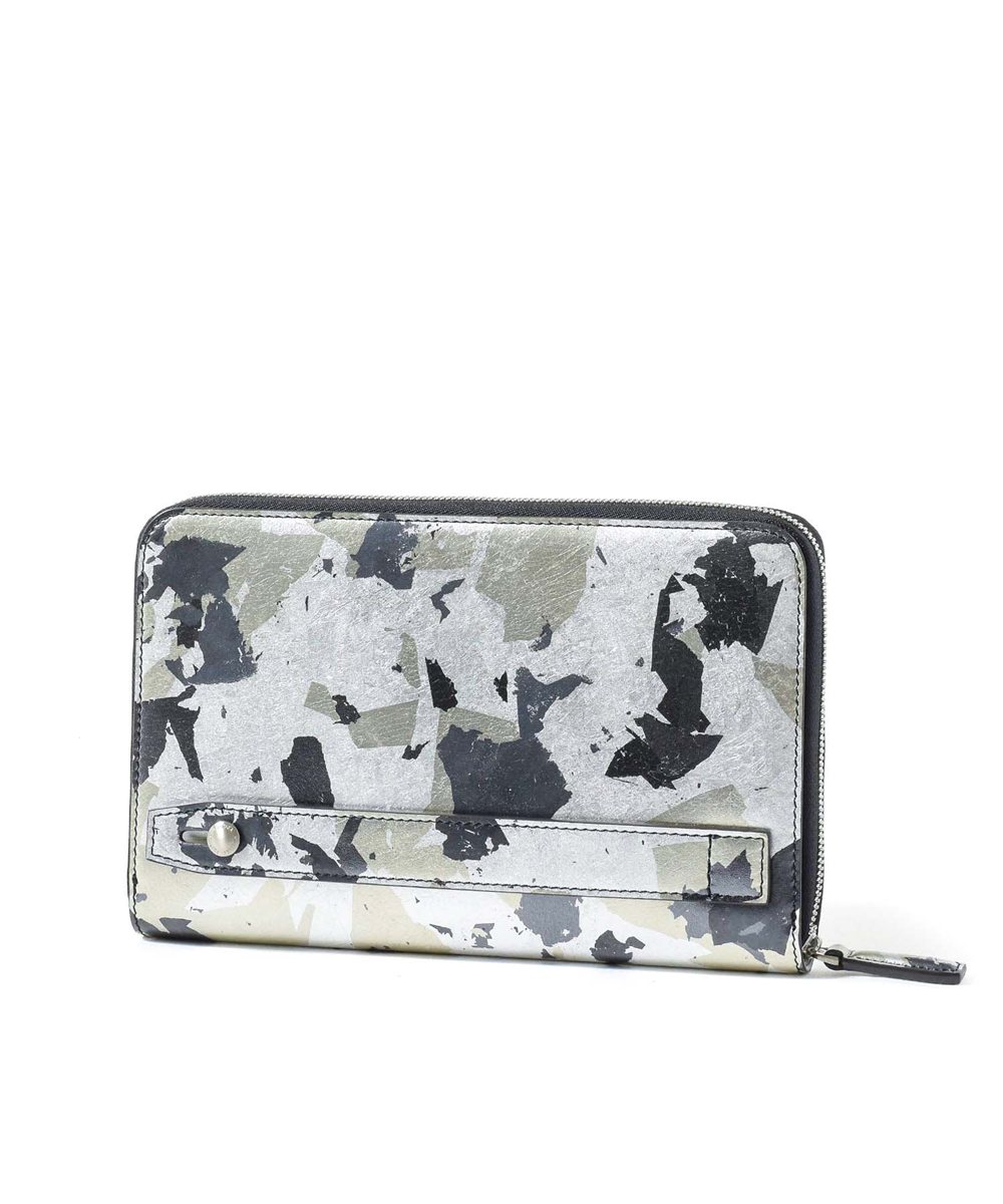 フジタカ ミーツ HAKU KYOTO Leather レザークラッチバッグ