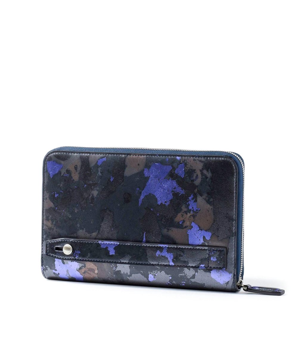 フジタカ ミーツ HAKU KYOTO Leather レザークラッチバッグ