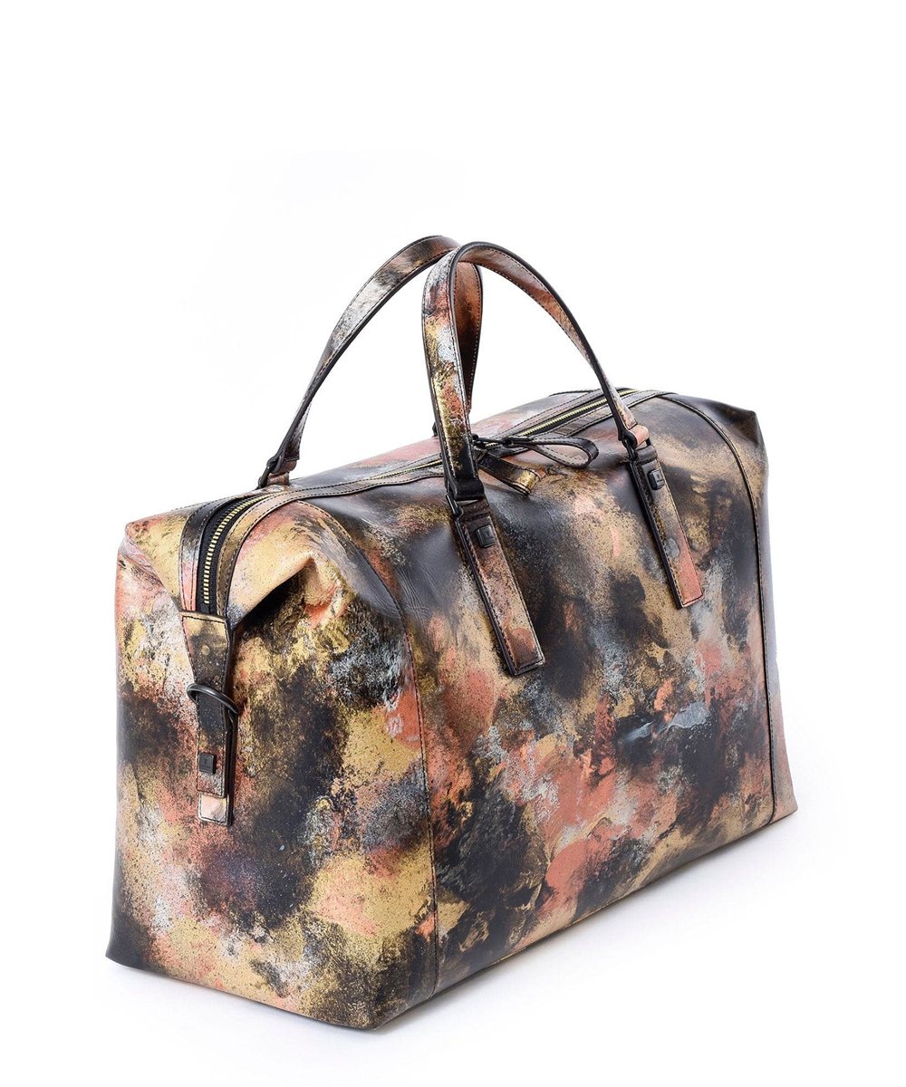 フジタカ ミーツ KYOTO Leather Brush dyeing ボストンバッグ