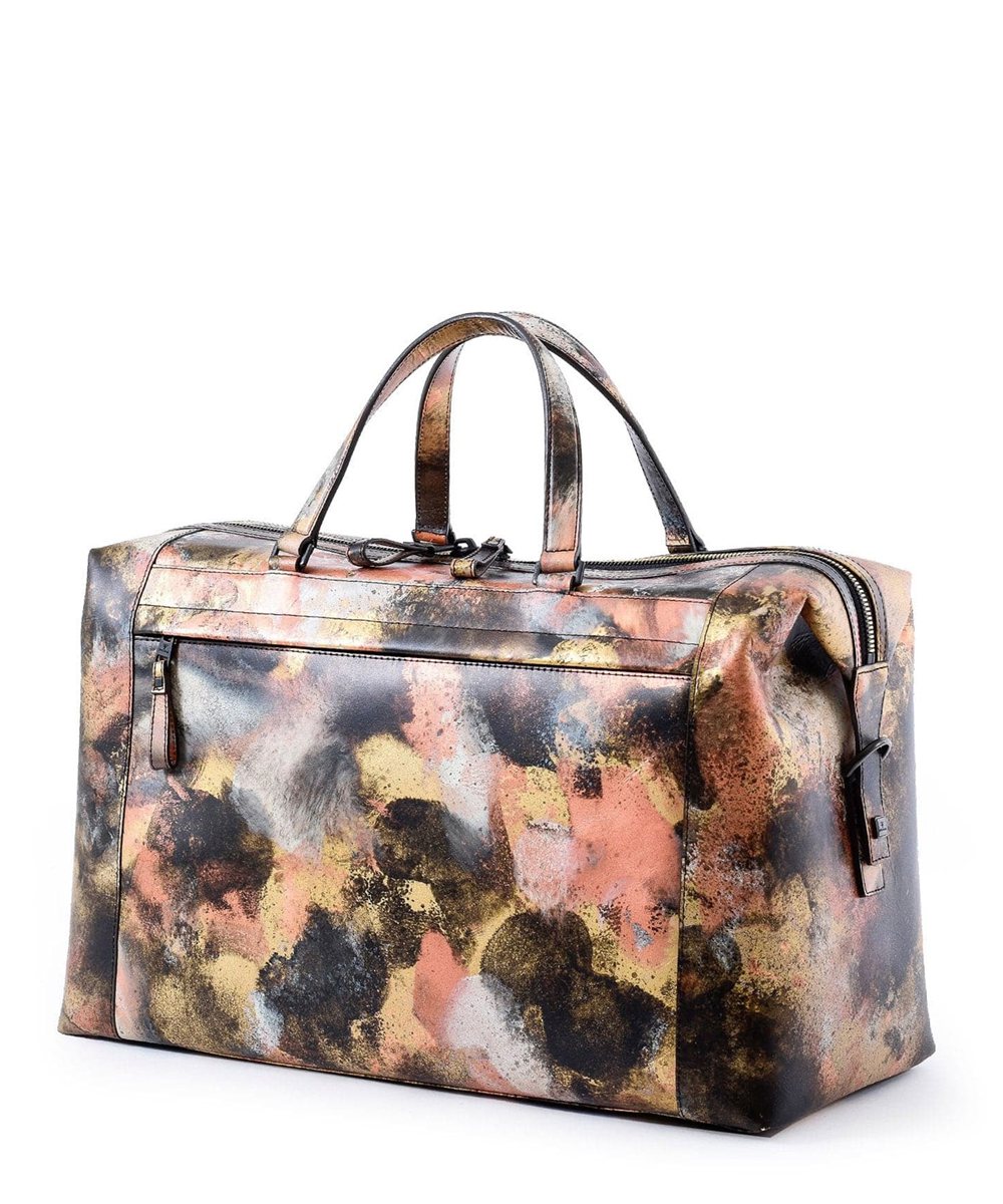 フジタカ ミーツ KYOTO Leather Brush dyeing ボストンバッグ