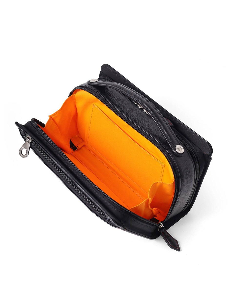 カステルバジャック マーチ レザーメンズバッグ ダブルルーム