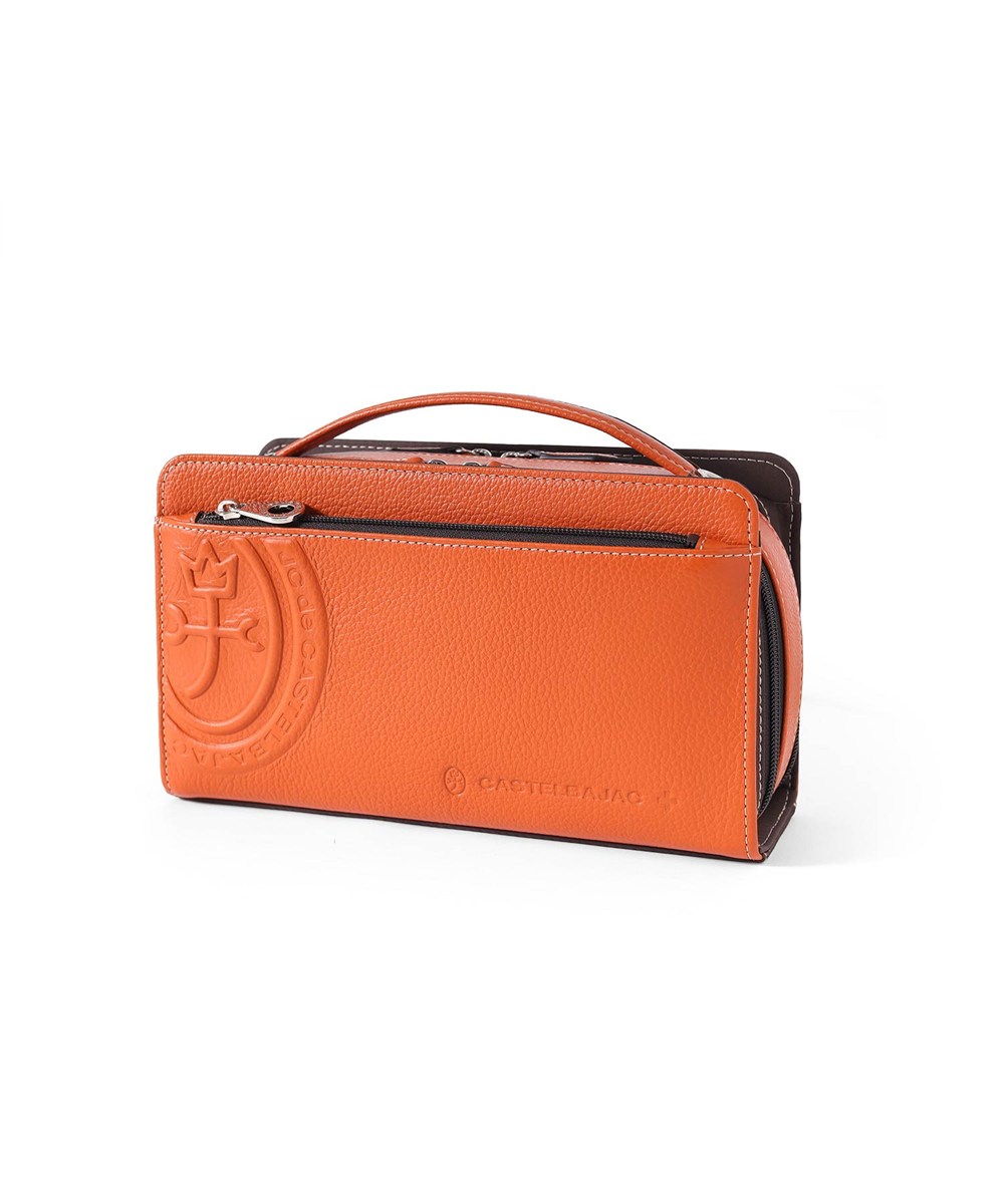 カステルバジャック マーチ レザーメンズバッグ ダブルルーム