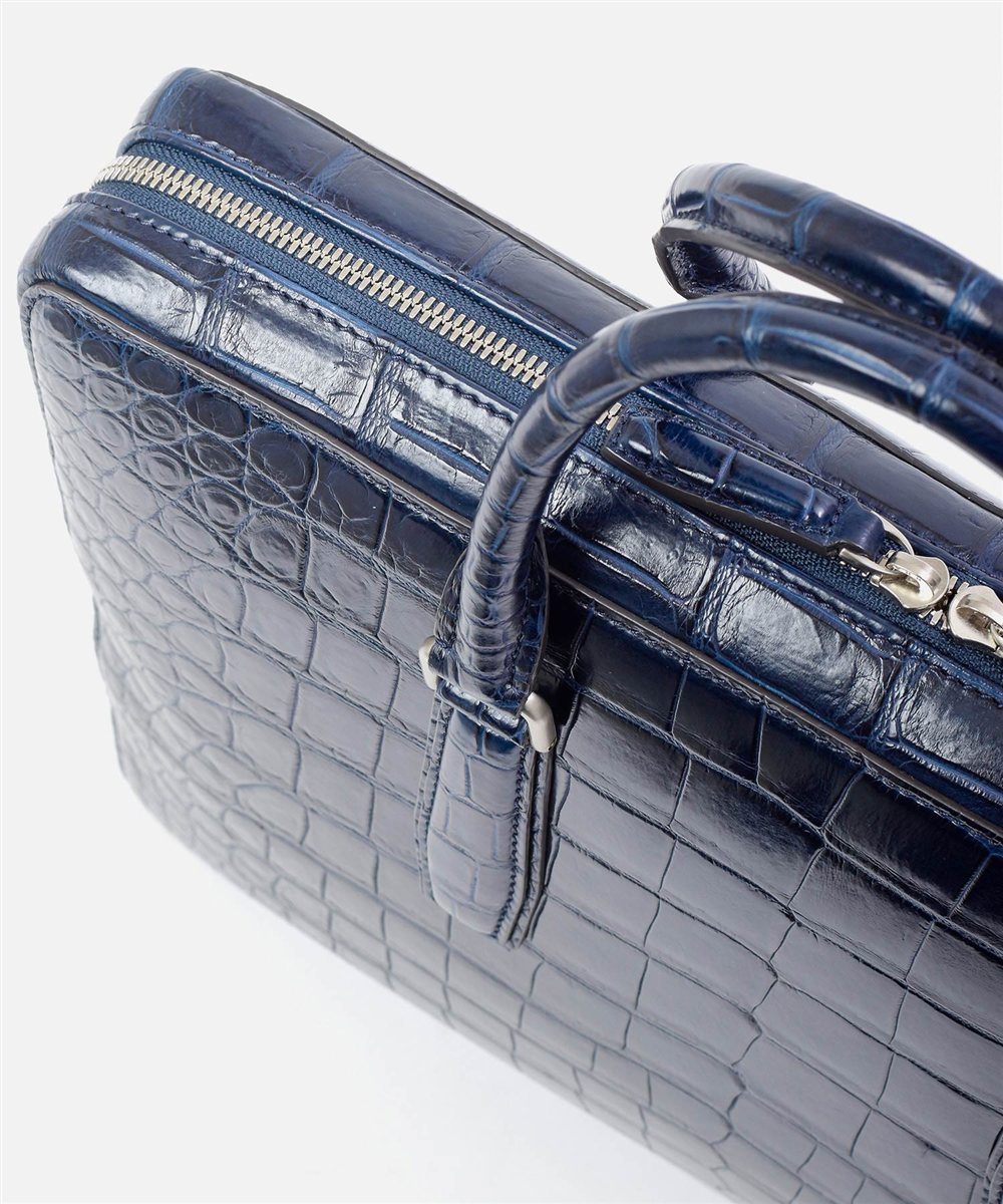 フジタカ ギャラリー 名巧クロコダイル ブリーフバッグ A4ジャスト