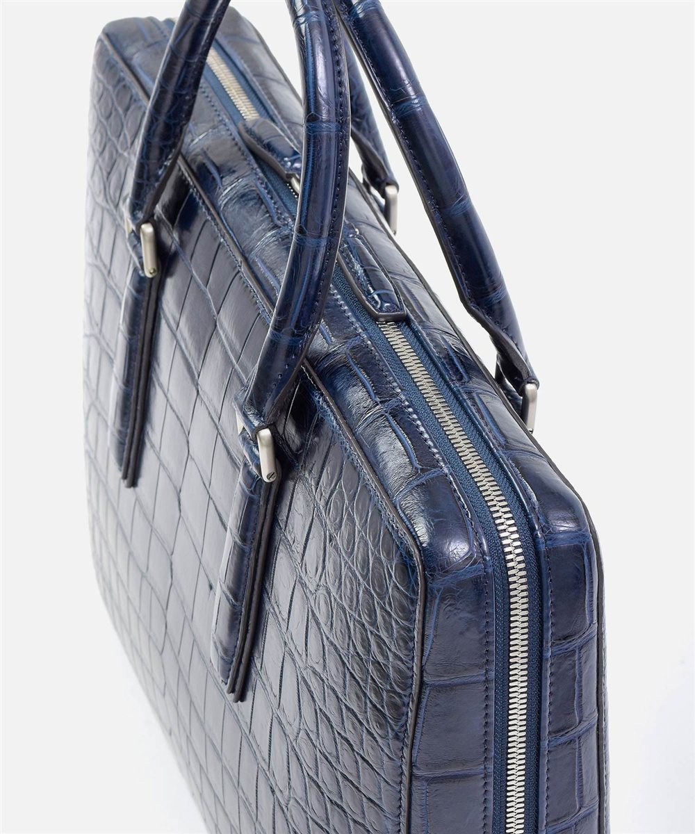 フジタカ ギャラリー 名巧クロコダイル ブリーフバッグ A4ジャスト