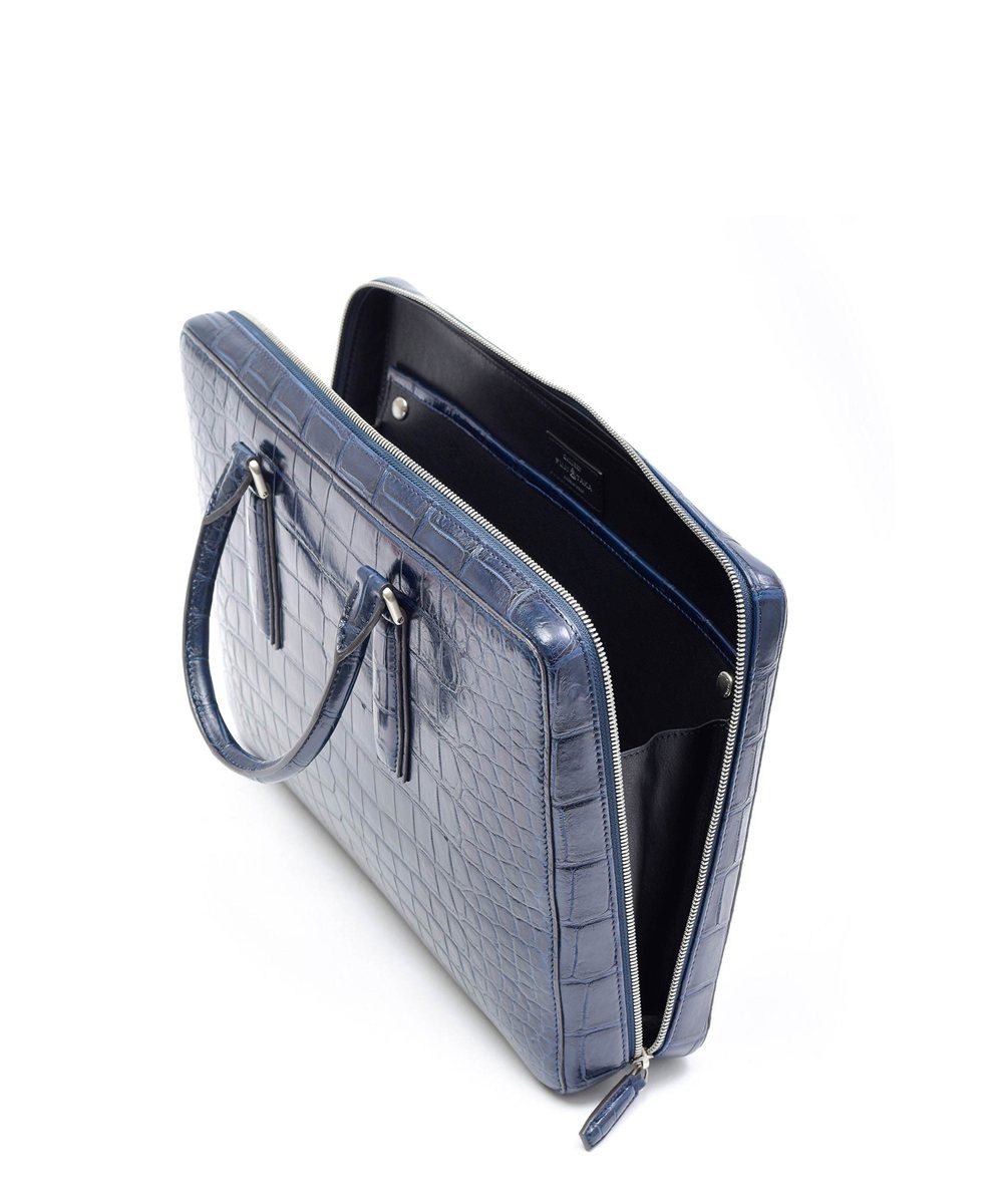 フジタカ ギャラリー 名巧クロコダイル ブリーフバッグ A4ジャスト